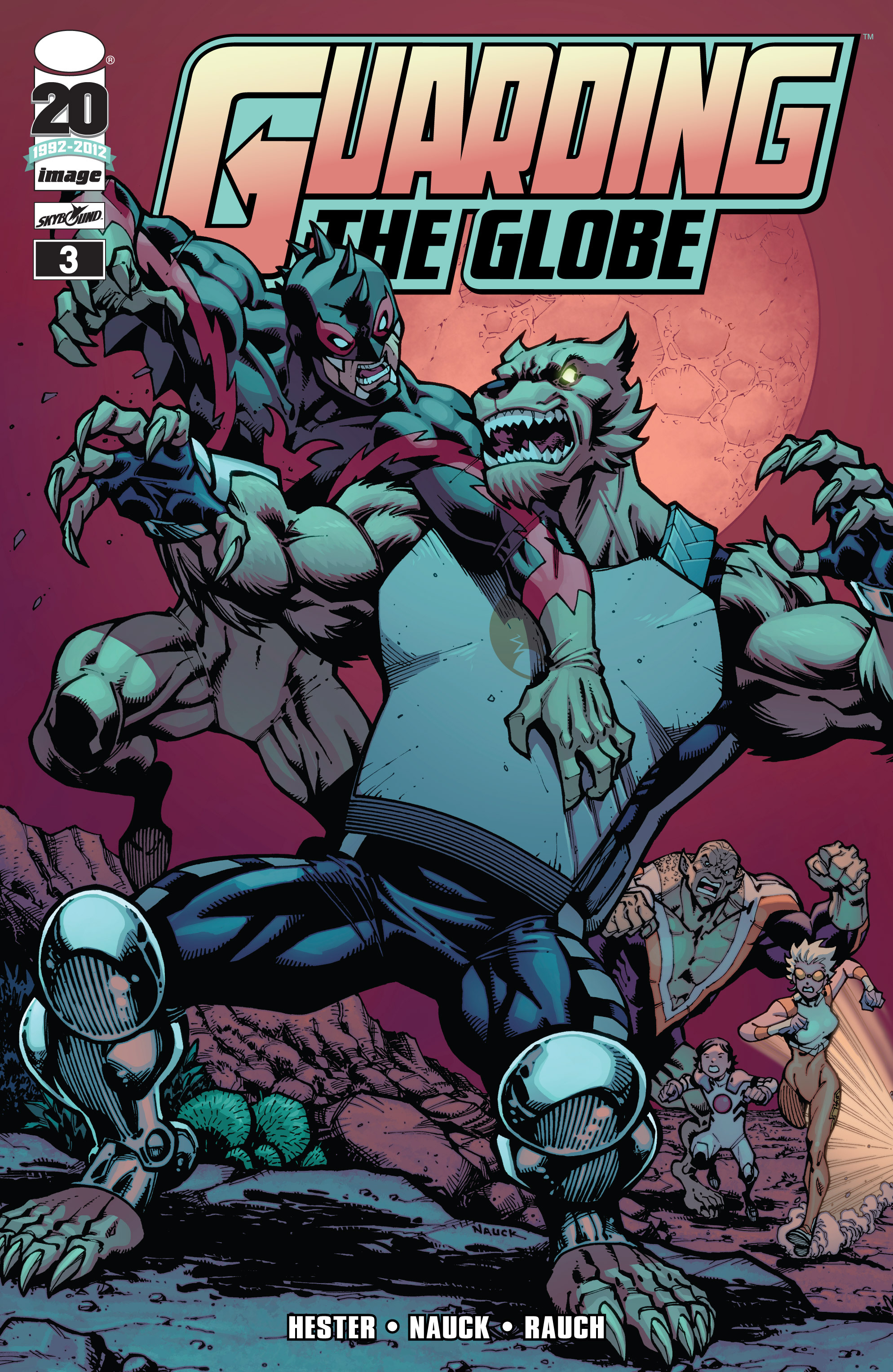 Read online Guarding the Globe (2012) comic -  Issue #3 - 1
