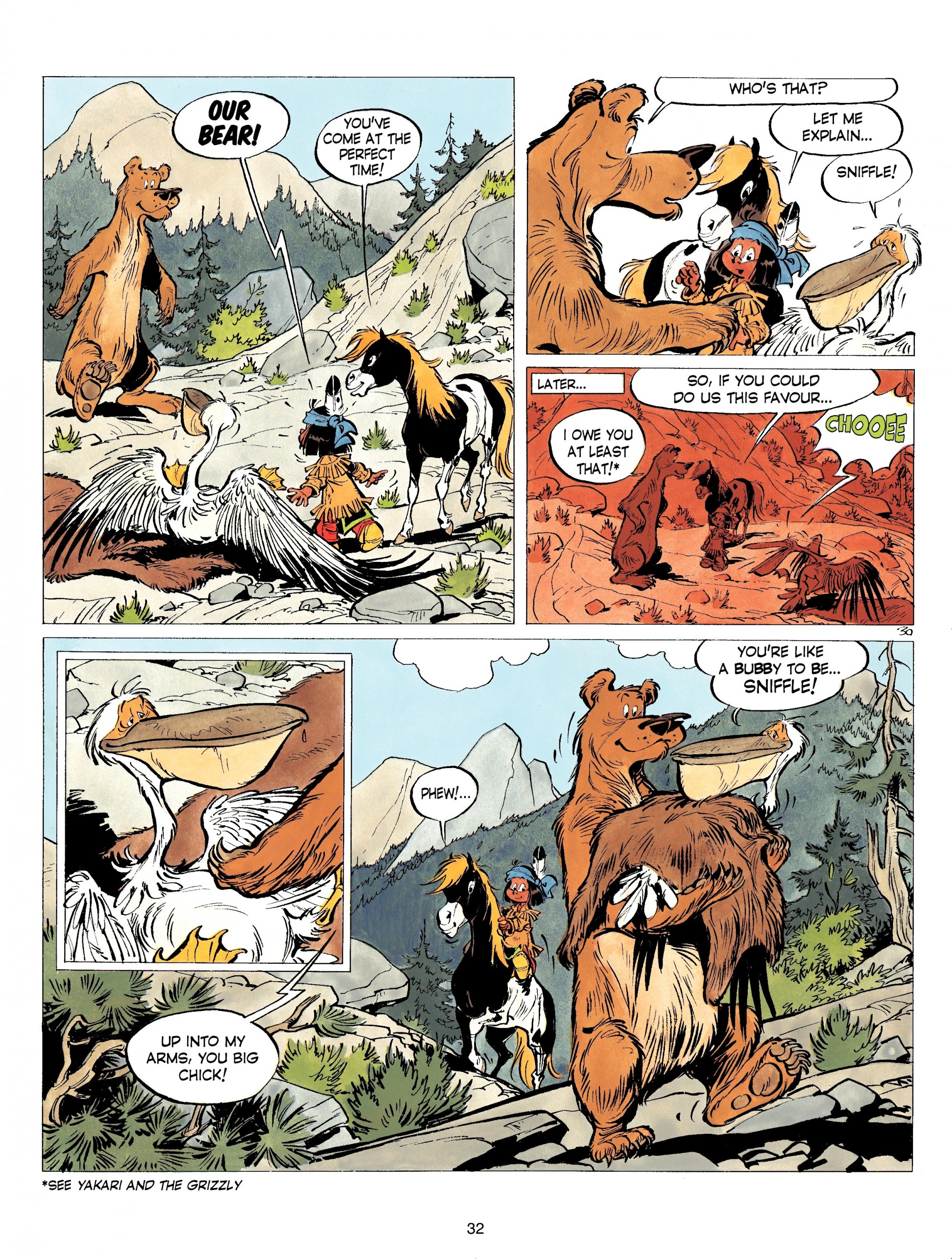 Read online Yakari comic -  Issue #5 - 32