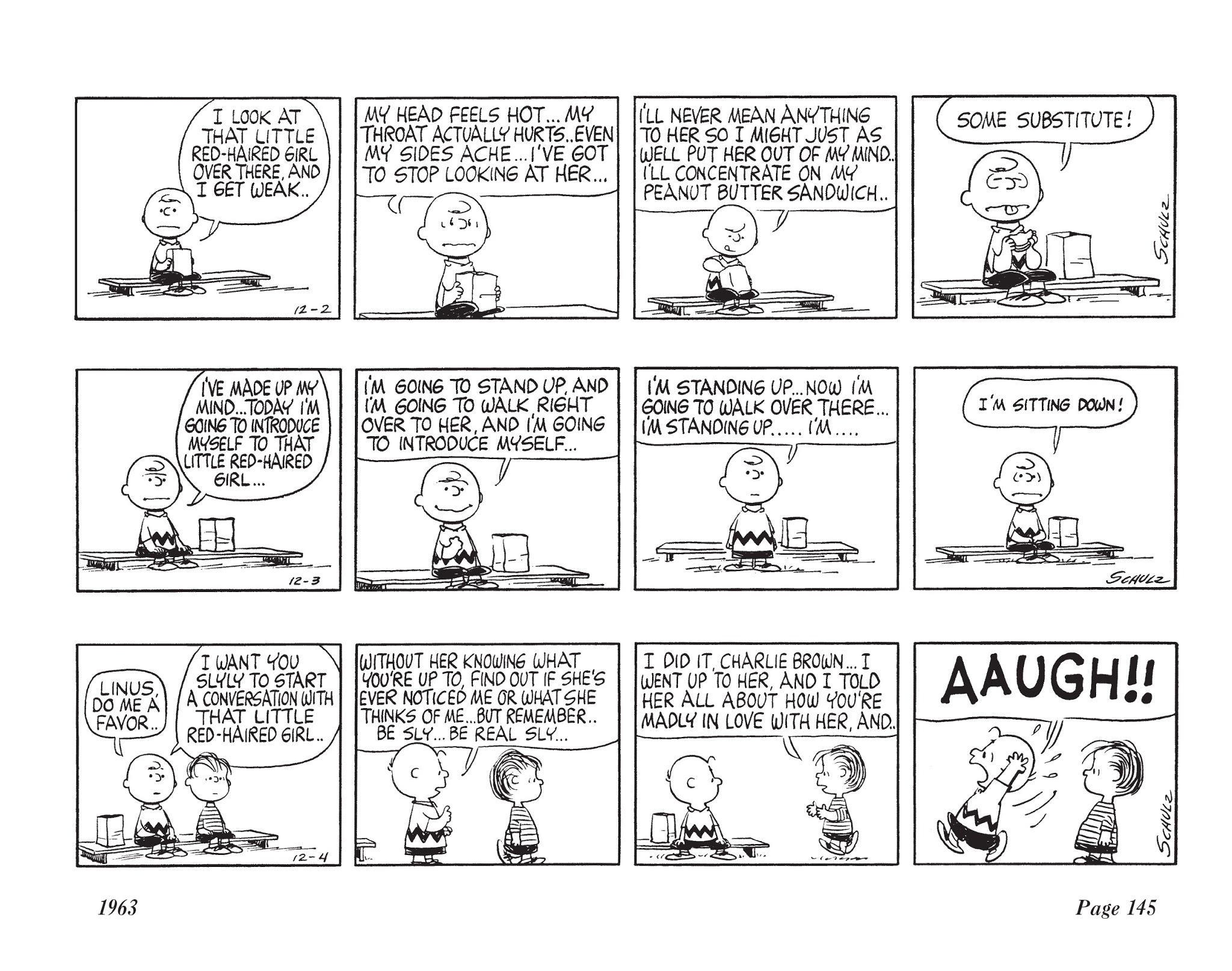 Read online The Complete Peanuts comic -  Issue # TPB 7 - 156