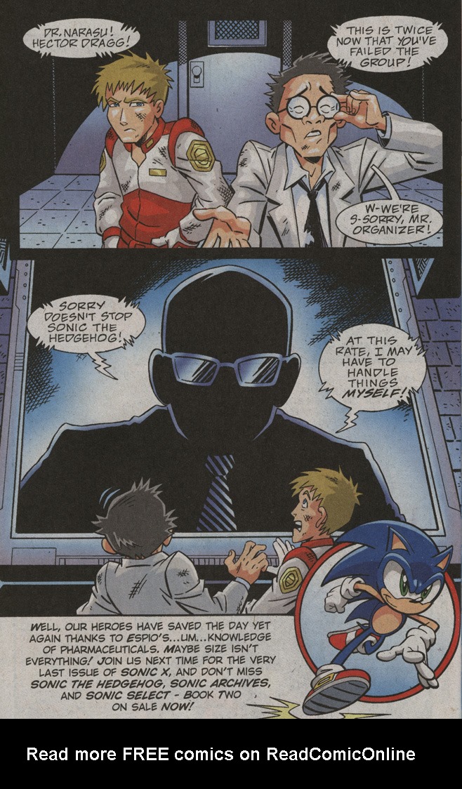Read online Sonic X comic -  Issue #39 - 32