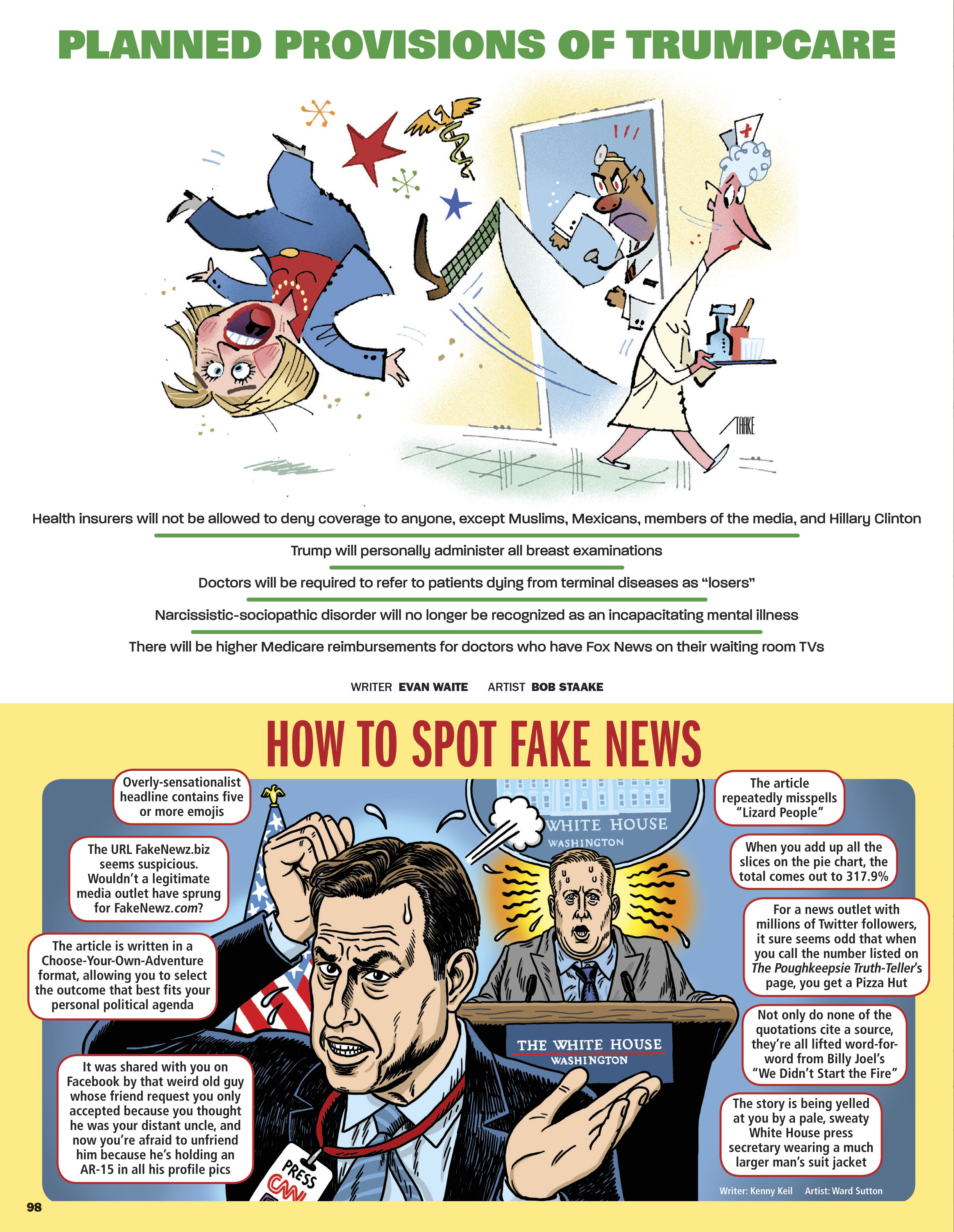 Read online MAD About the Trump Era comic -  Issue # TPB - 92