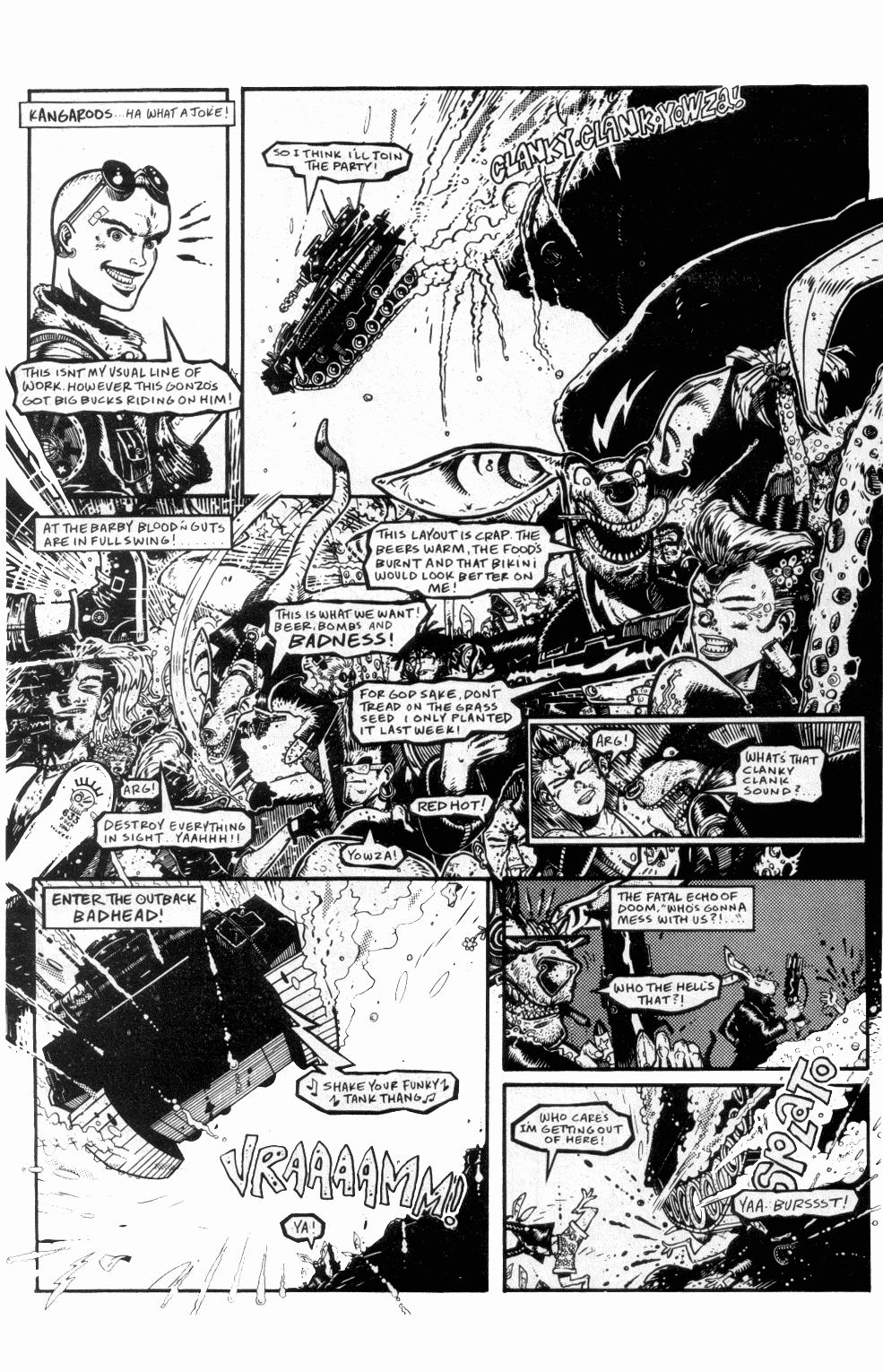 Read online Tank Girl (1991) comic -  Issue #1 - 7