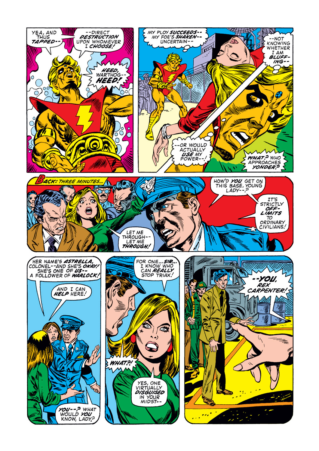 Read online Warlock (1972) comic -  Issue #4 - 7