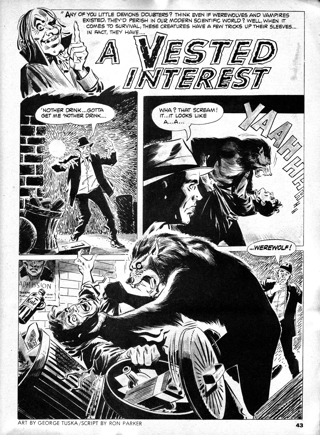 Read online Creepy (1964) comic -  Issue #8 - 43