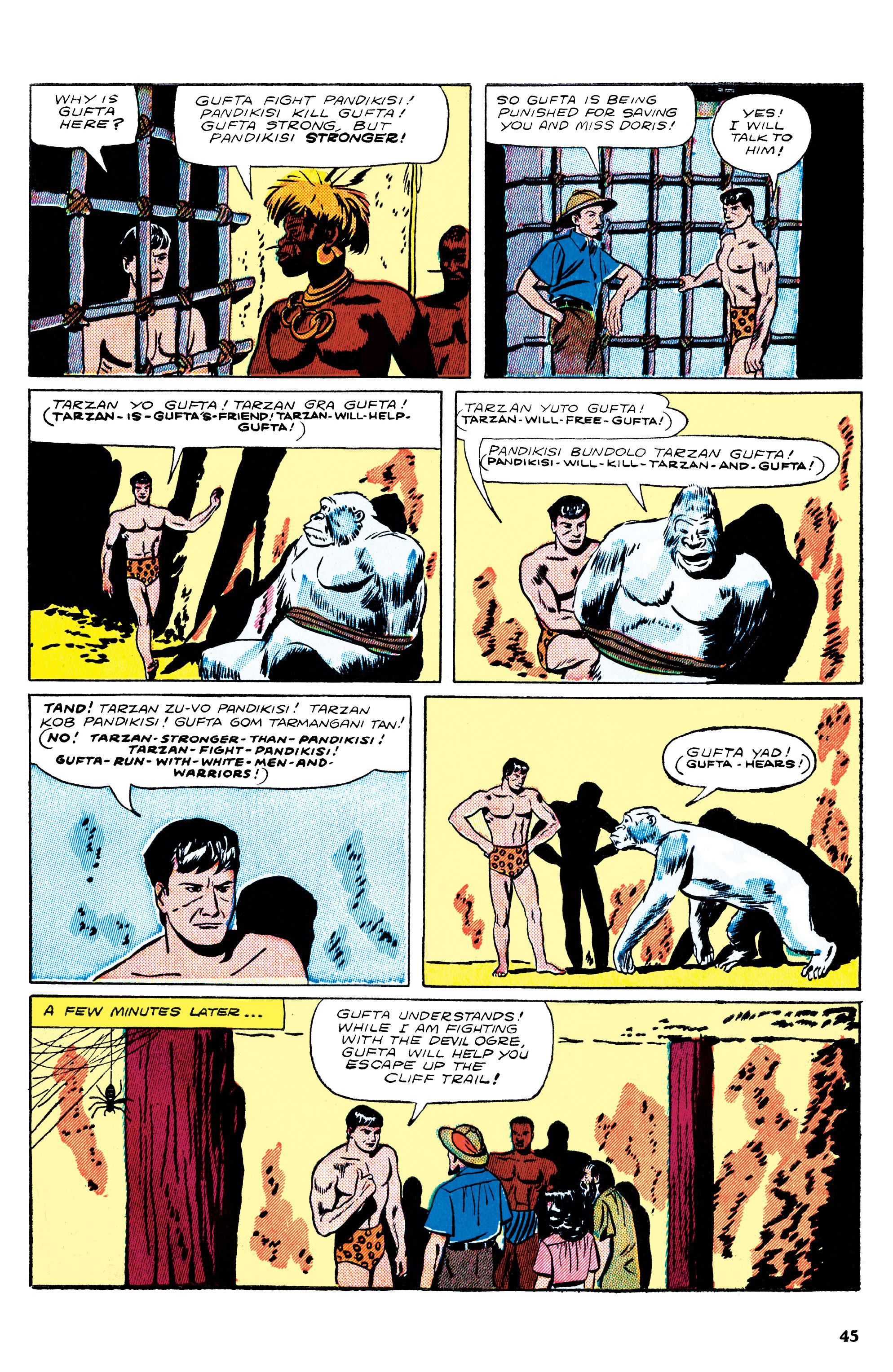 Read online Edgar Rice Burroughs Tarzan: The Jesse Marsh Years Omnibus comic -  Issue # TPB (Part 1) - 46