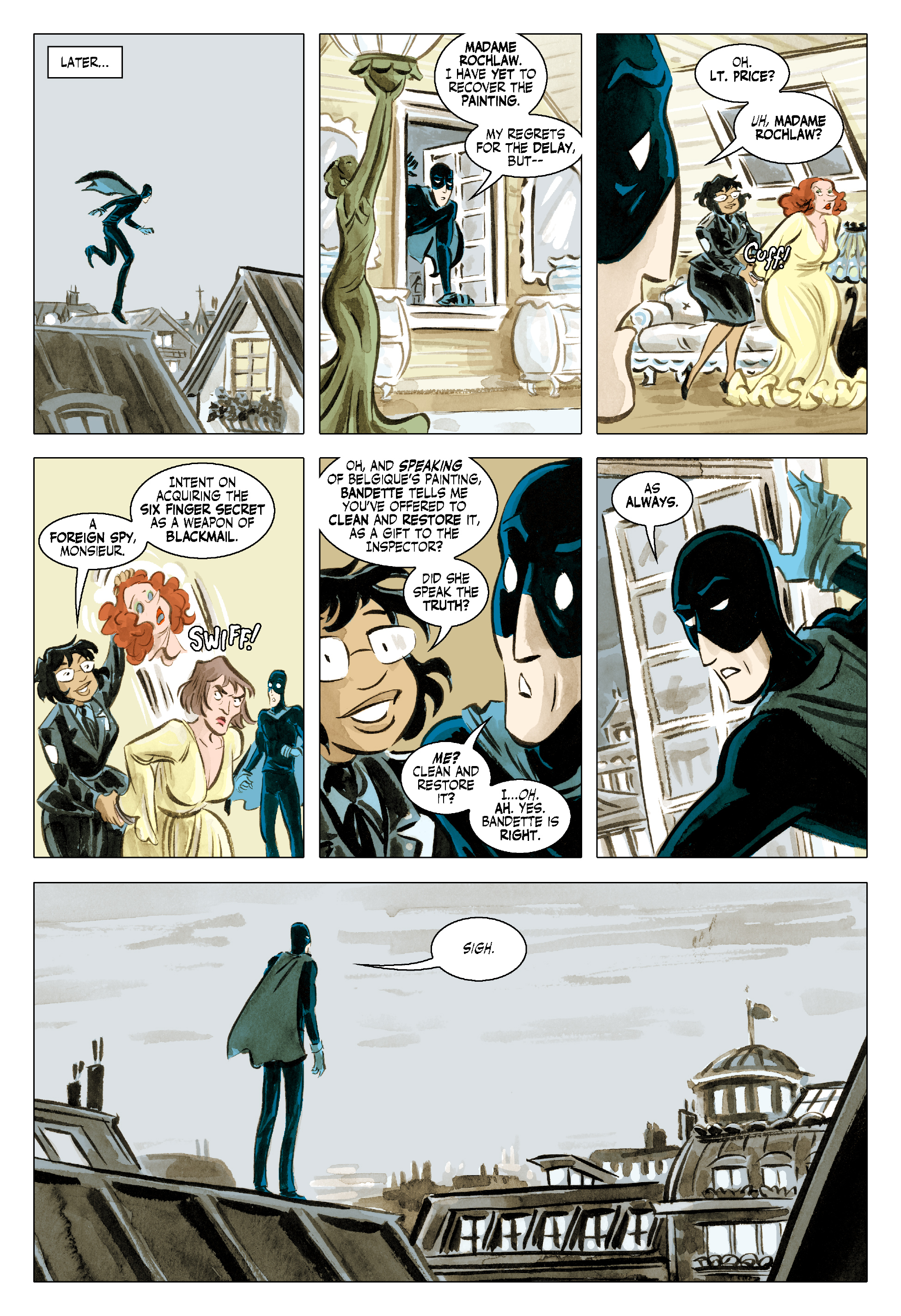 Read online Bandette (2012) comic -  Issue #18 - 24