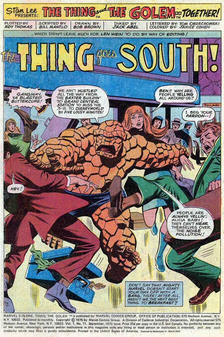 Marvel Two-In-One (1974) issue 11 - Page 2