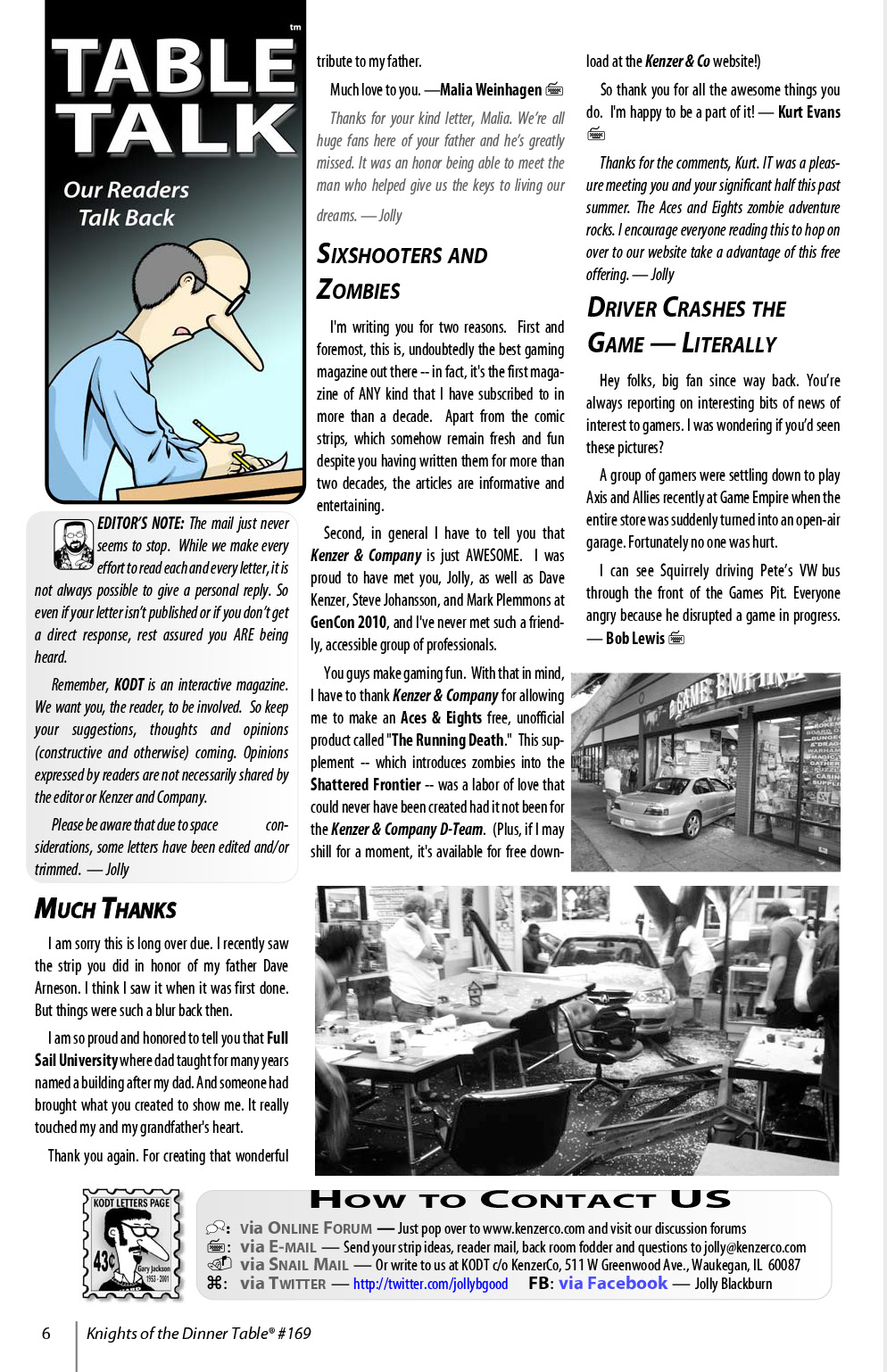 Read online Knights of the Dinner Table comic -  Issue #169 - 8