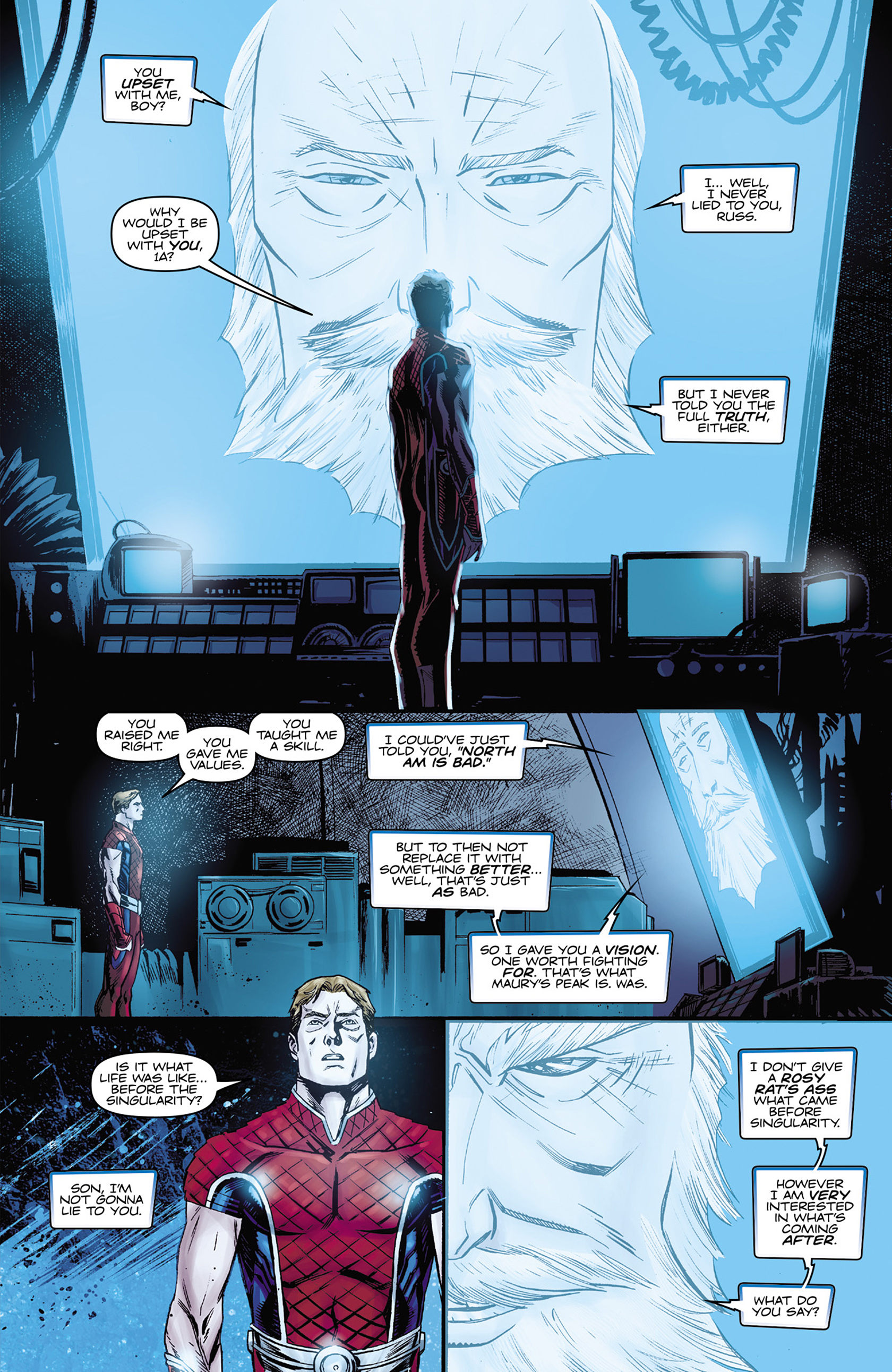 Read online Magnus Robot Fighter (2014) comic -  Issue #8 - 21