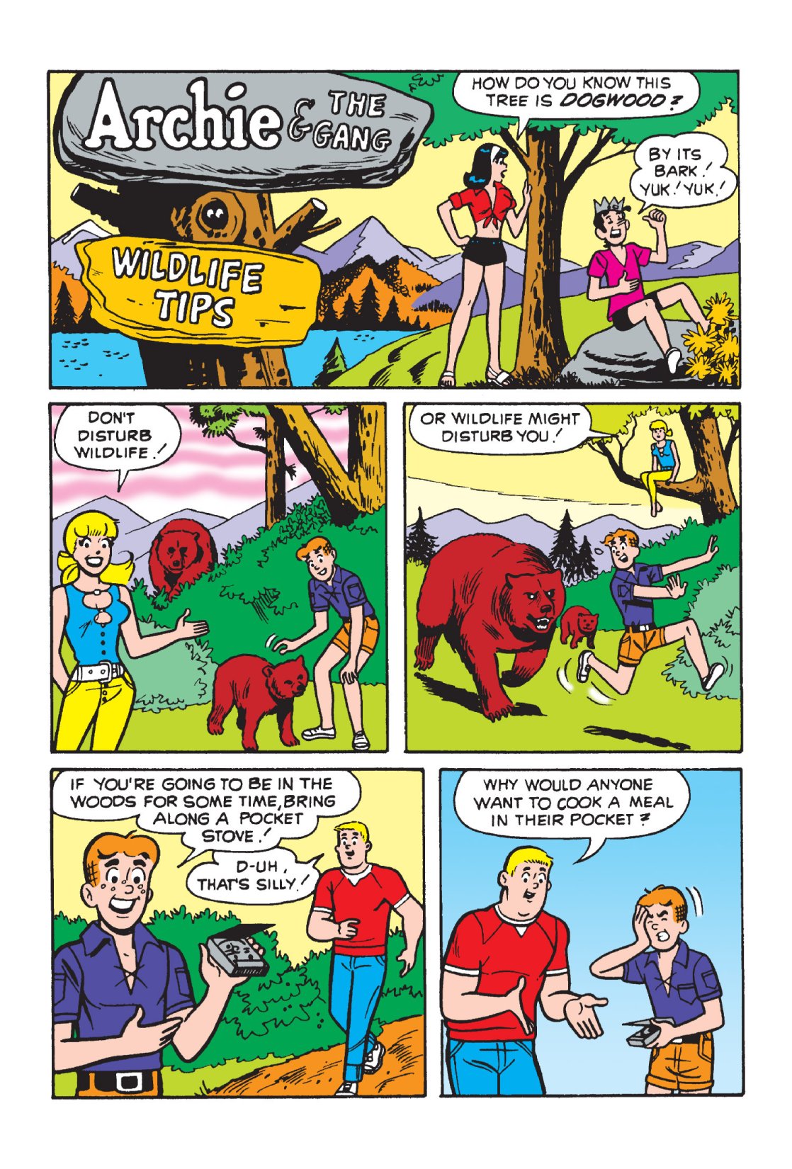 Read online Archie's Camp Tales comic -  Issue # TPB - 59