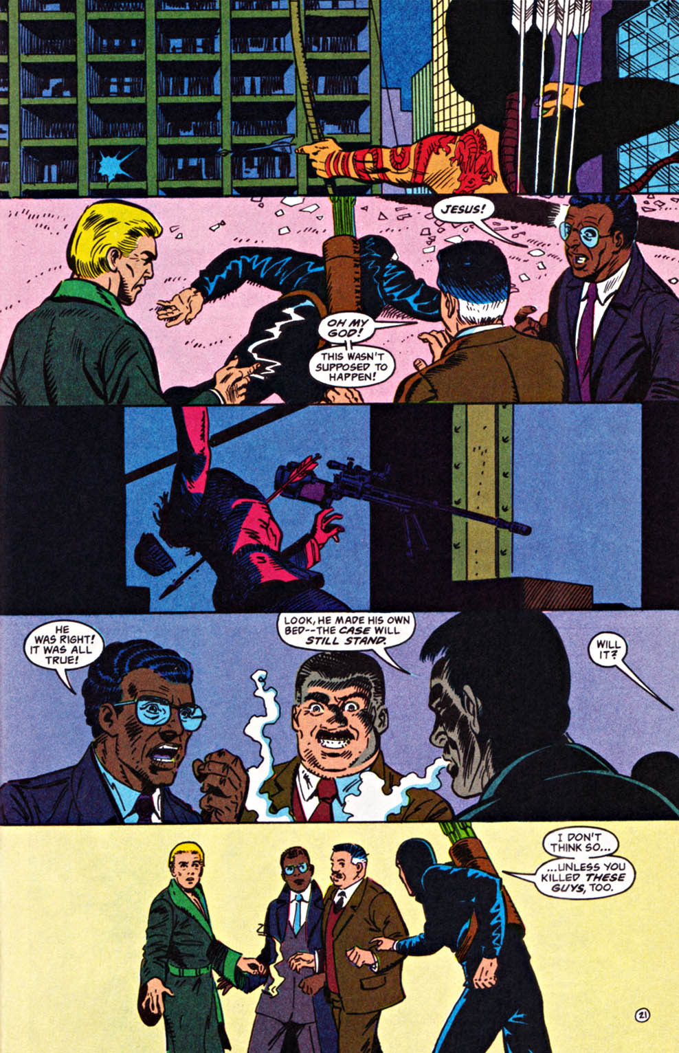 Read online Green Arrow (1988) comic -  Issue #38 - 22