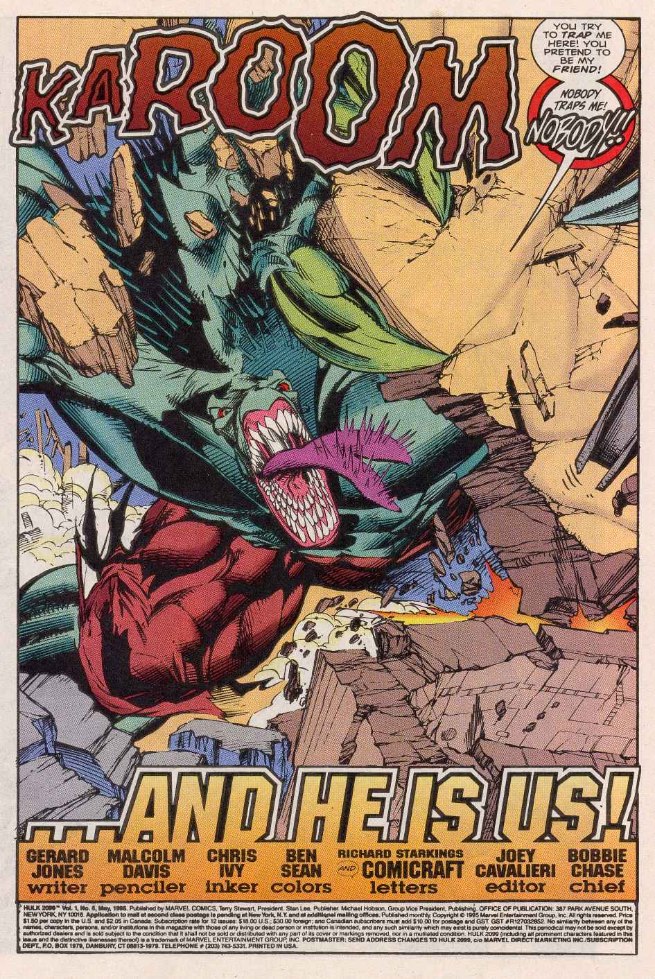 Read online Hulk 2099 comic -  Issue #6 - 2