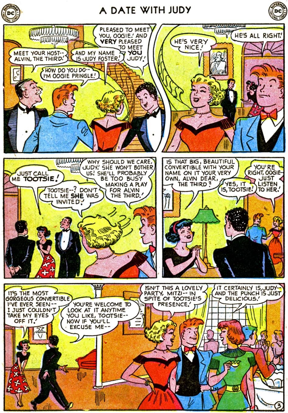 Read online A Date with Judy comic -  Issue #25 - 5