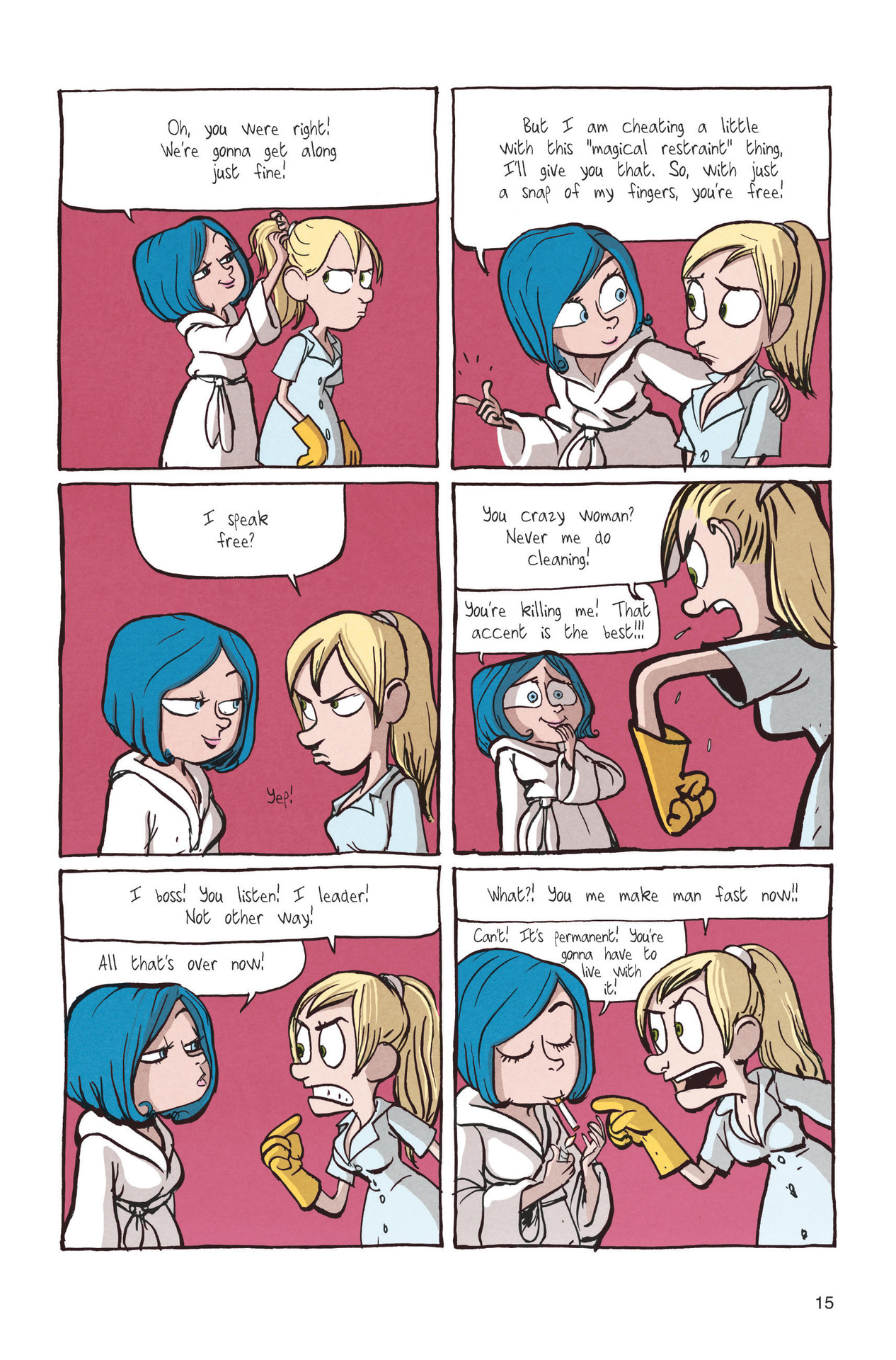 Read online Giselle & Beatrice comic -  Issue # TPB - 15