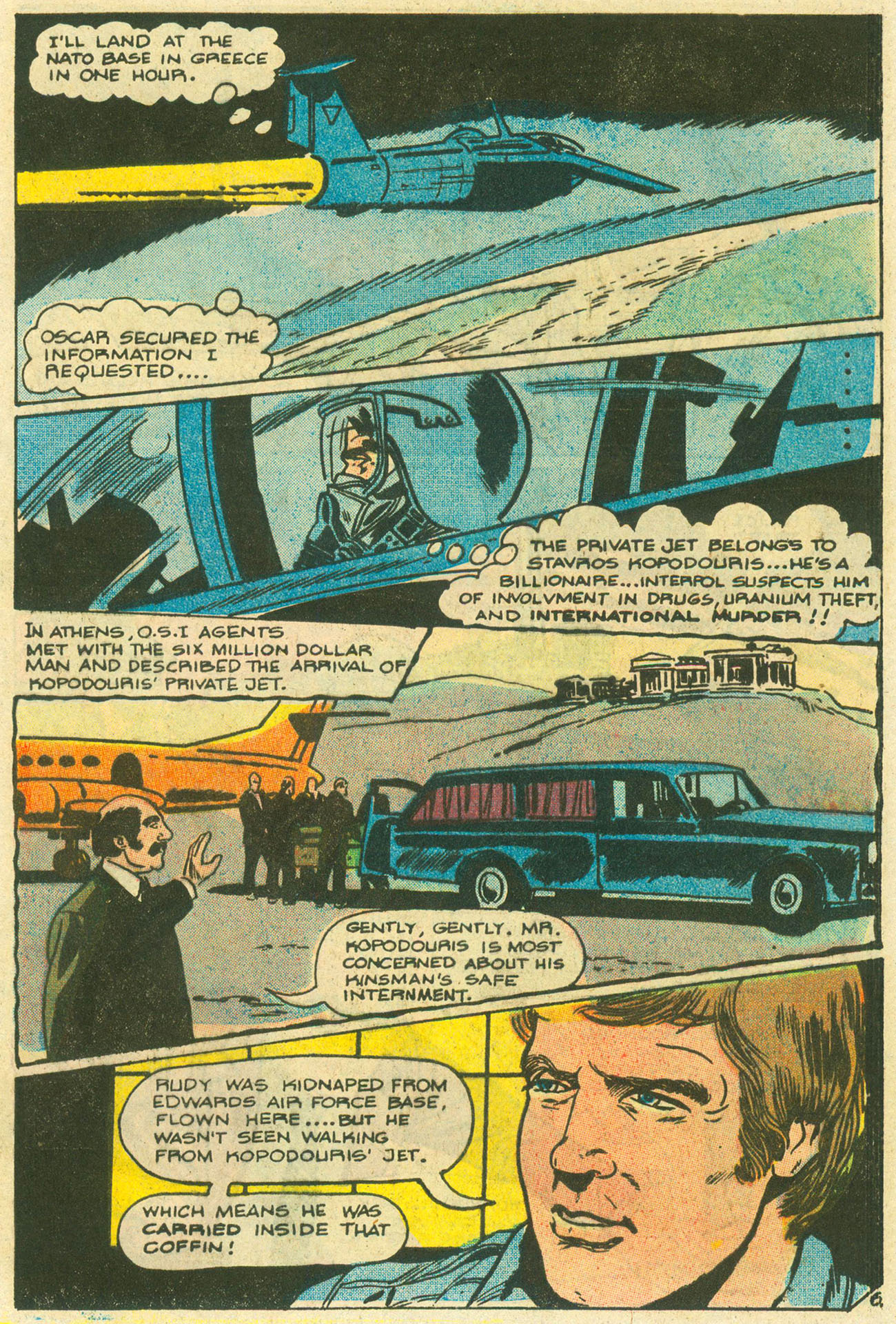 Read online The Six Million Dollar Man [comic] comic -  Issue #9 - 9