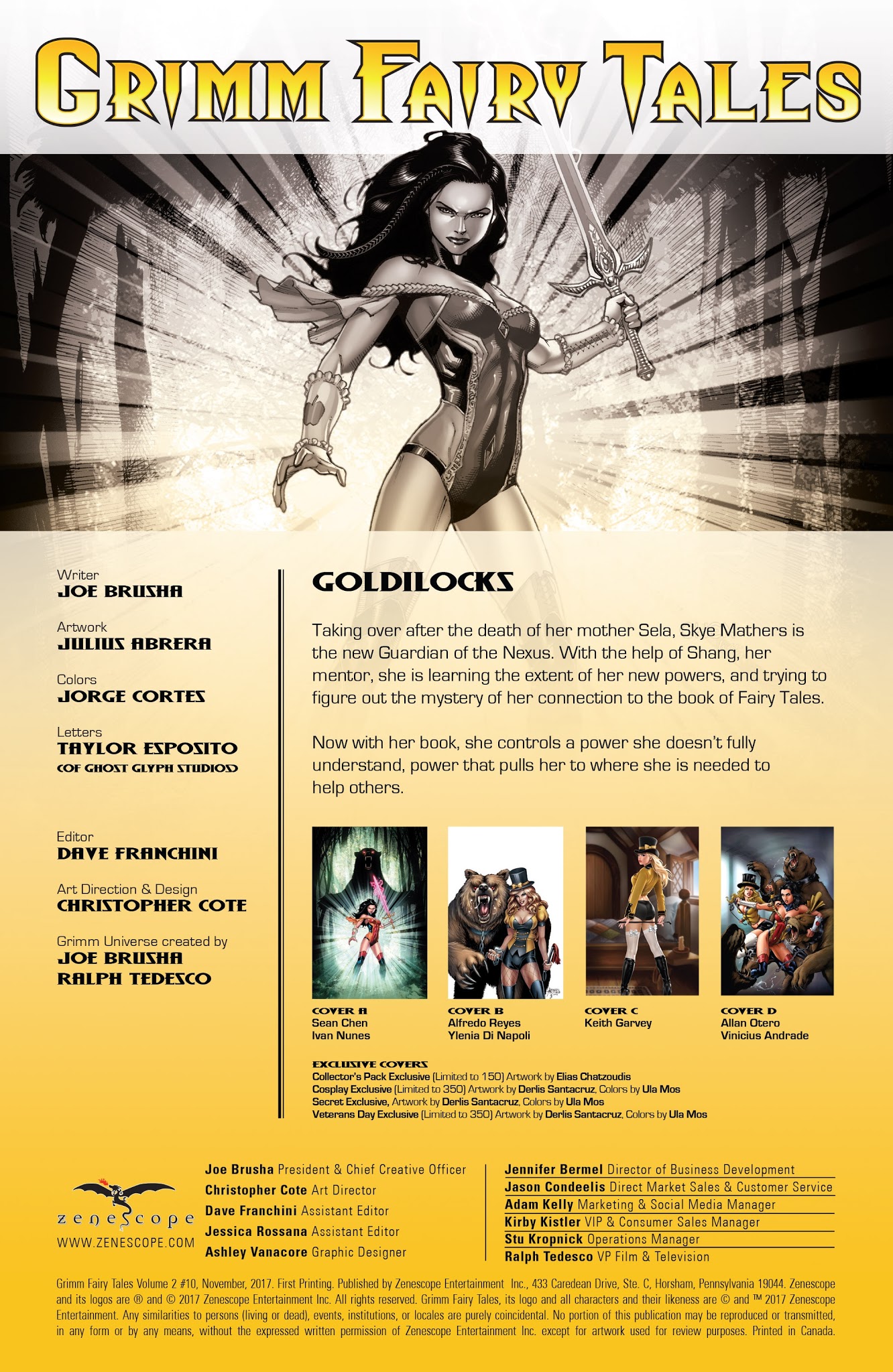 Read online Grimm Fairy Tales (2016) comic -  Issue #10 - 2