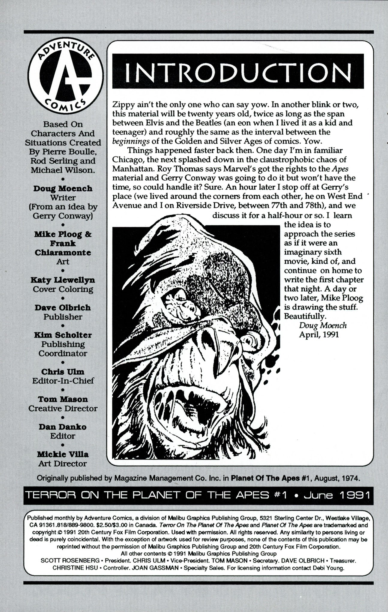 Read online Terror on the Planet of the Apes comic -  Issue #1 - 2