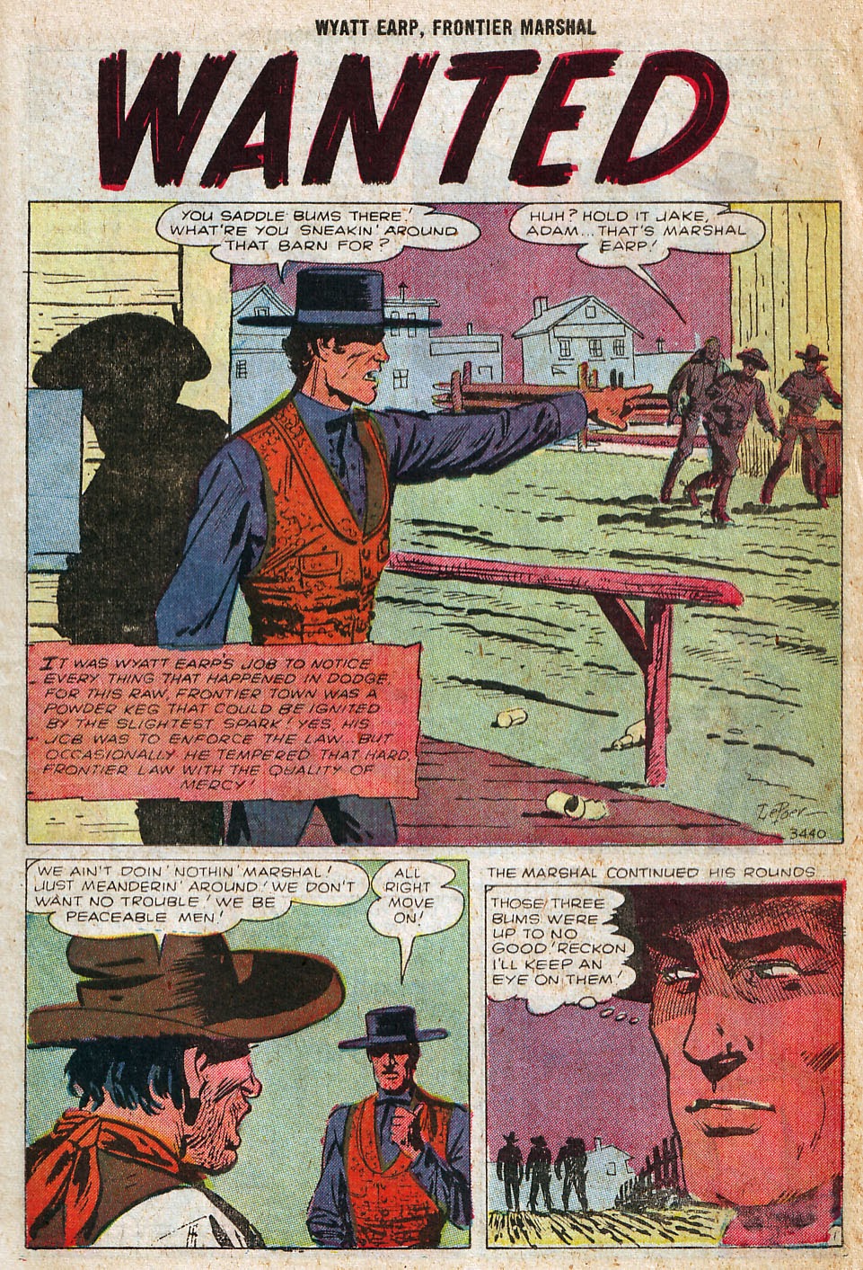 Read online Wyatt Earp Frontier Marshal comic -  Issue #21 - 12