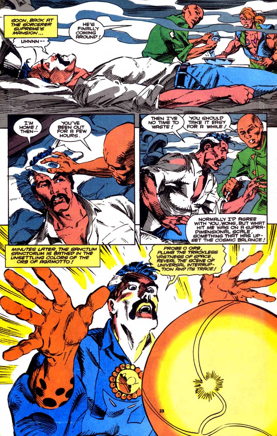 Read online Doctor Strange: Sorcerer Supreme comic -  Issue #57 - 17