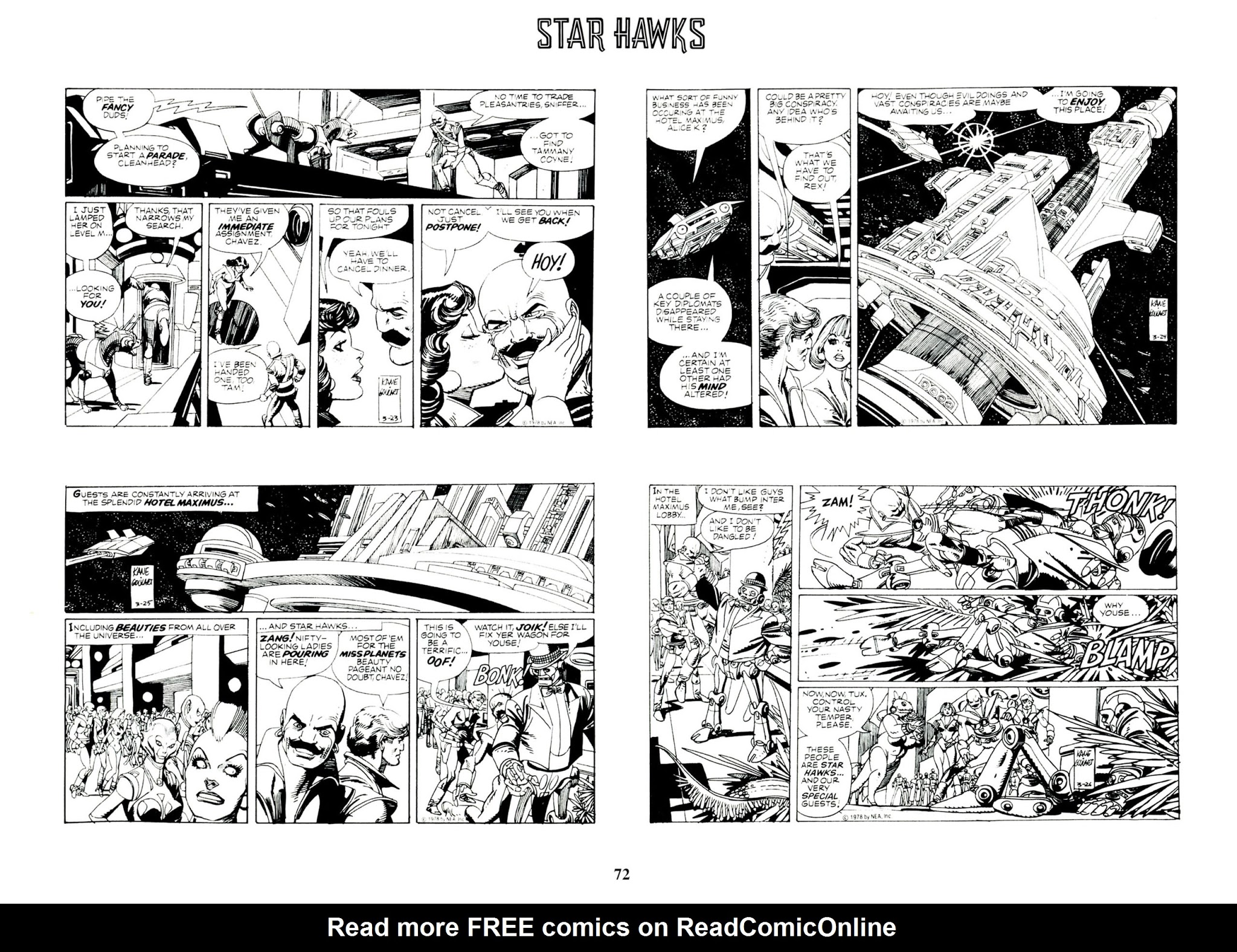 Read online Star Hawks: The Complete Series comic -  Issue # TPB - 72