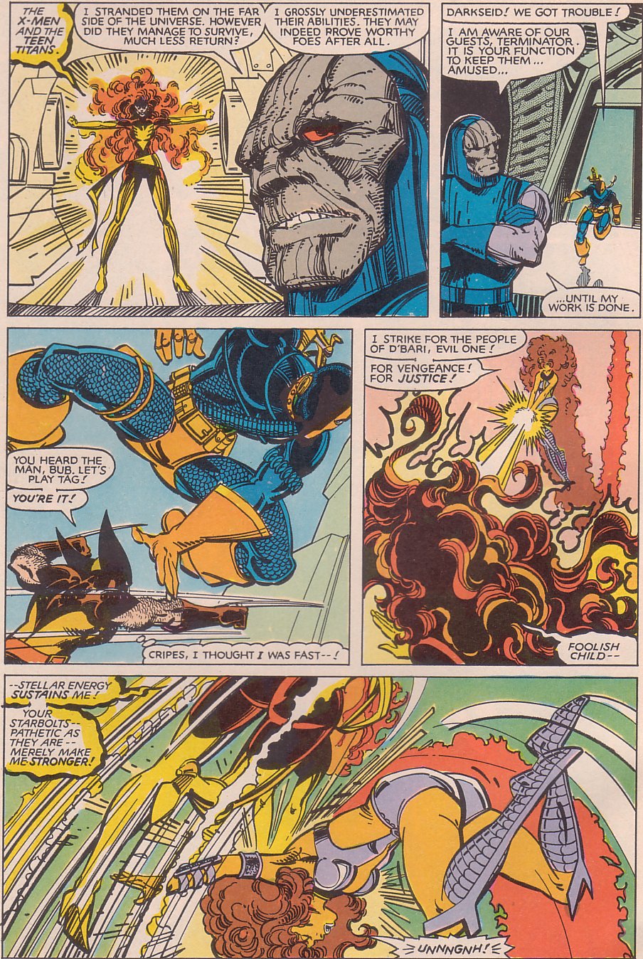 Read online Marvel and DC Present featuring The Uncanny X-Men and The New Teen Titans comic -  Issue # Full - 51