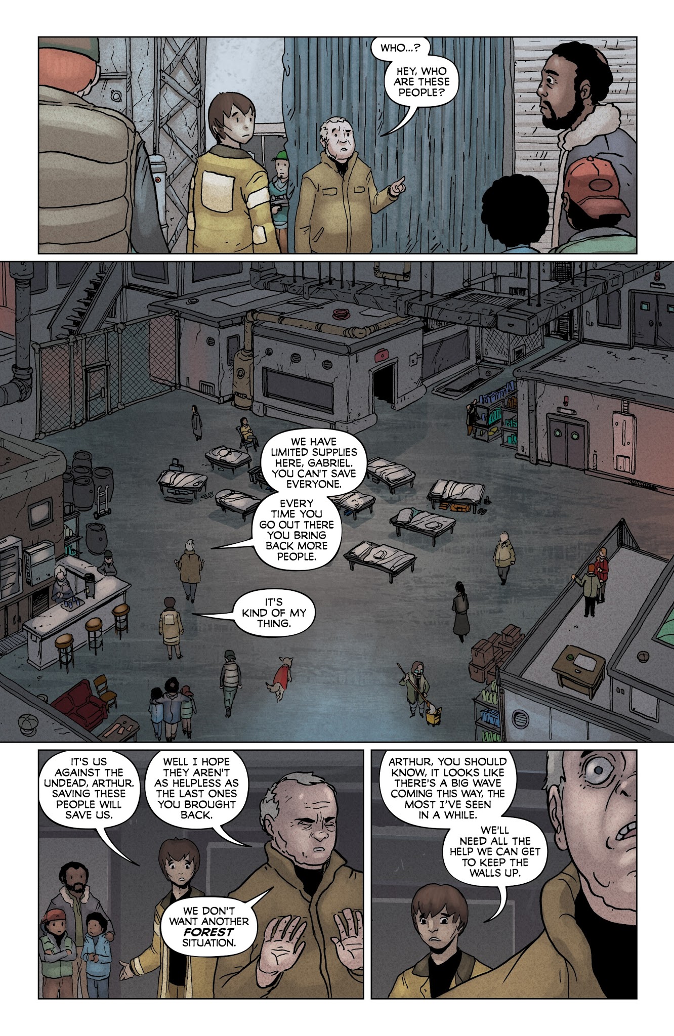 Read online Dead of Winter comic -  Issue #1 - 13