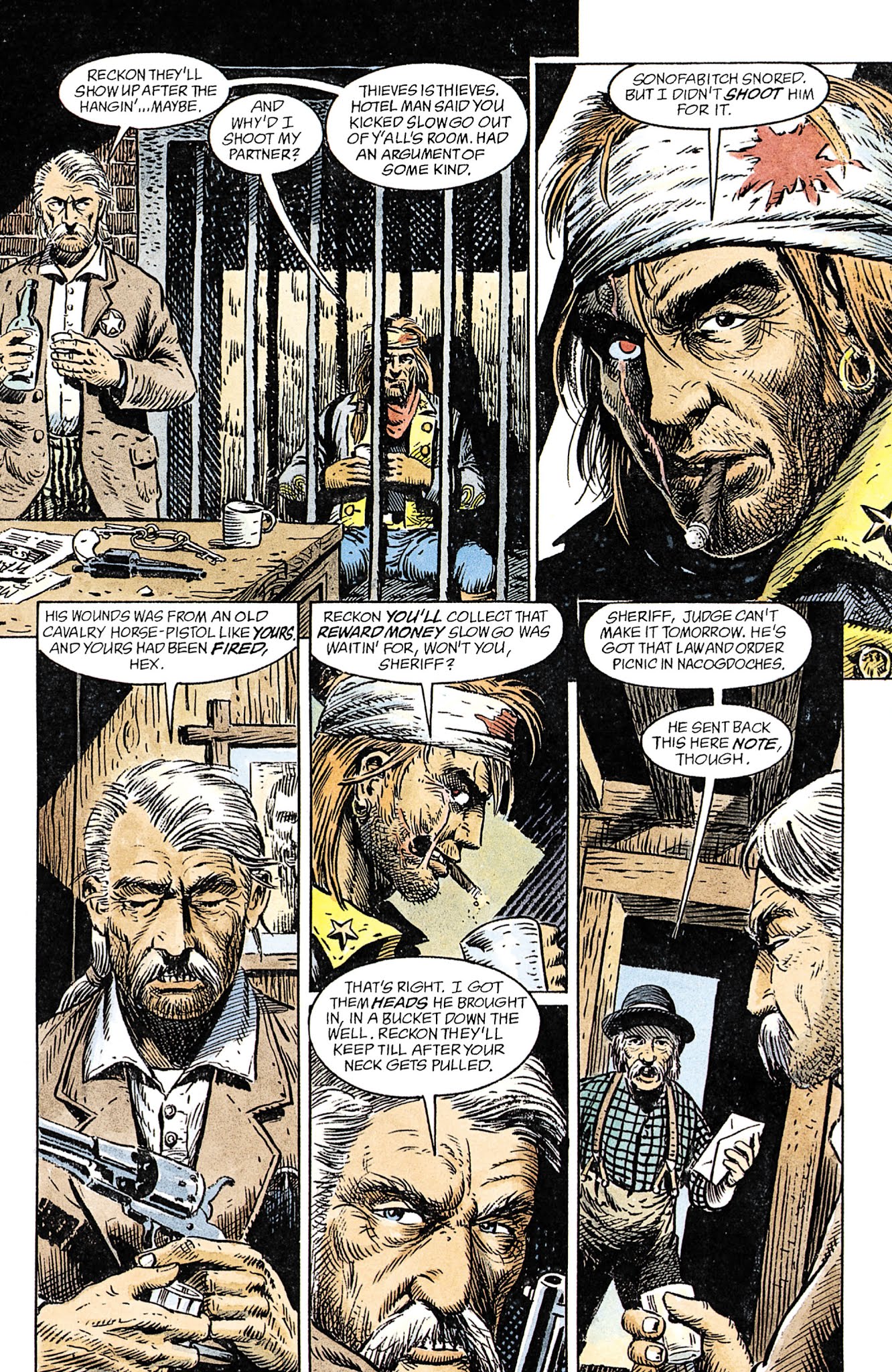 Read online Jonah Hex: Shadows West comic -  Issue # TPB (Part 1) - 52