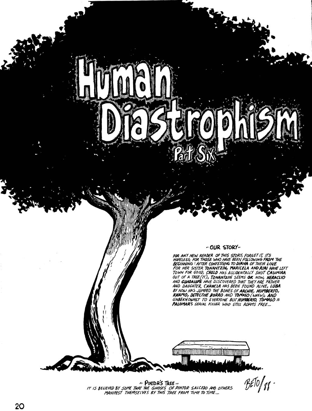 Read online Love and Rockets (1982) comic -  Issue #26 - 22