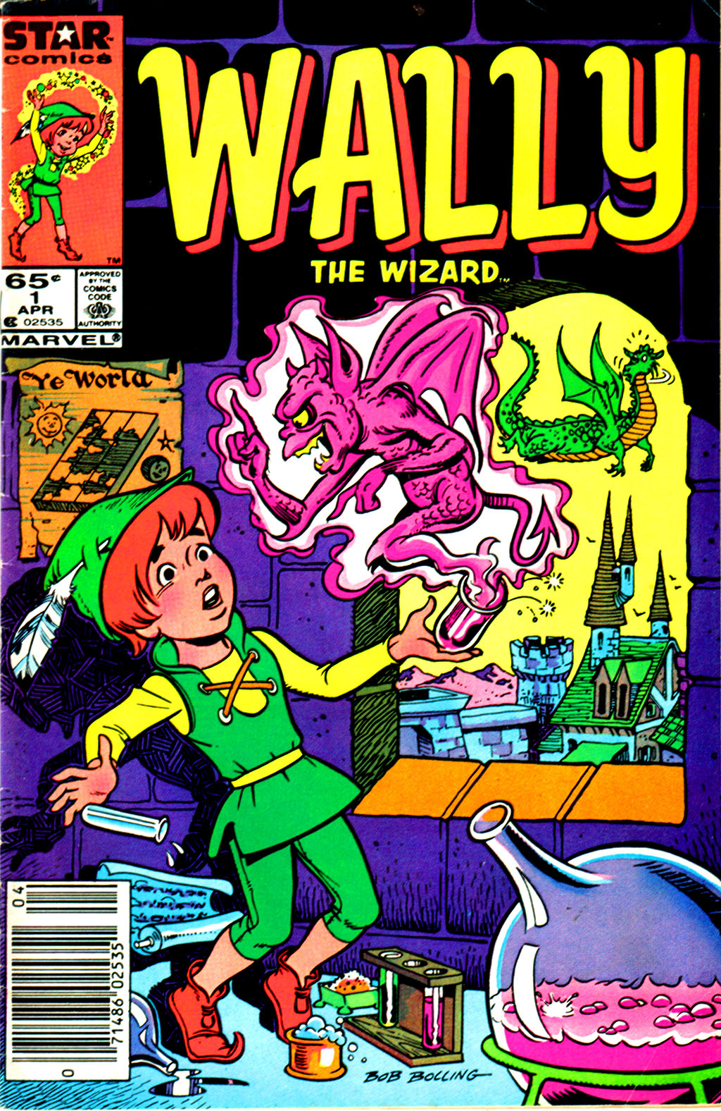Read online Wally the Wizard comic -  Issue #1 - 1