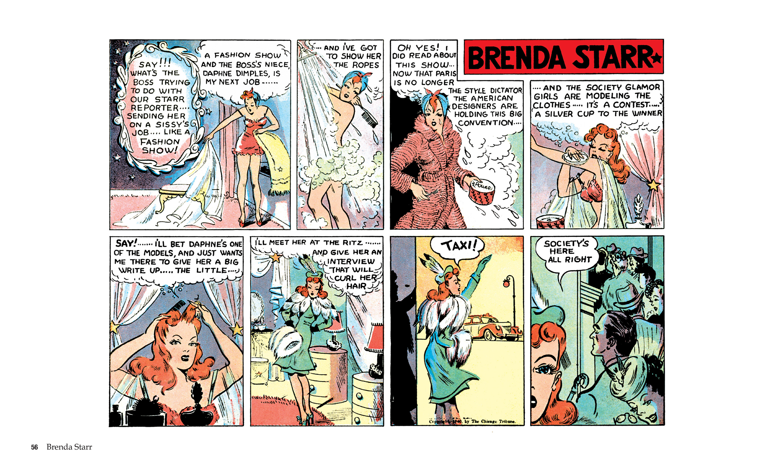 Read online Brenda Starr, Reporter: The Collected Dailies and Sundays comic -  Issue # TPB (Part 1) - 57