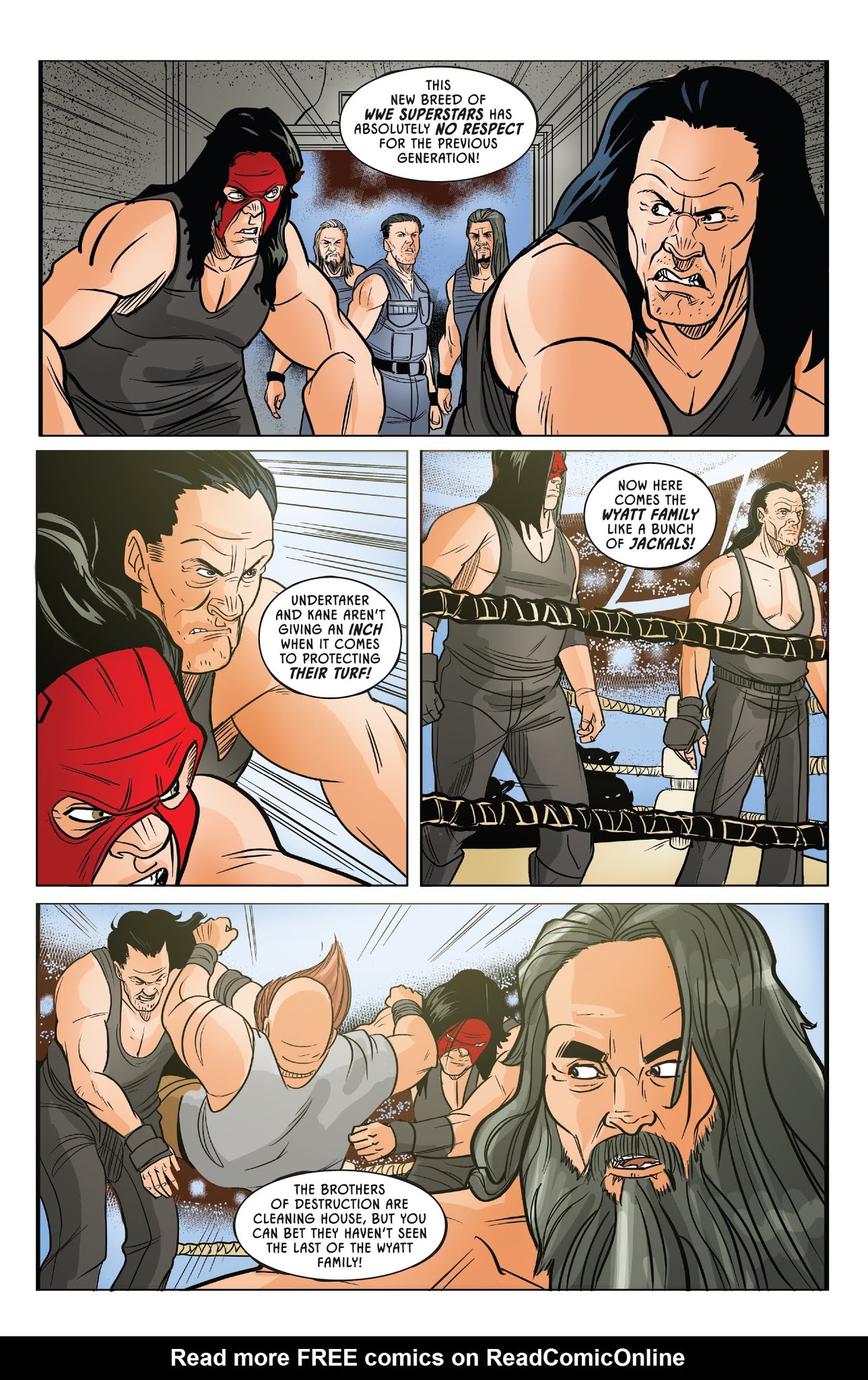 Read online WWE: Undertaker comic -  Issue # TPB - 91