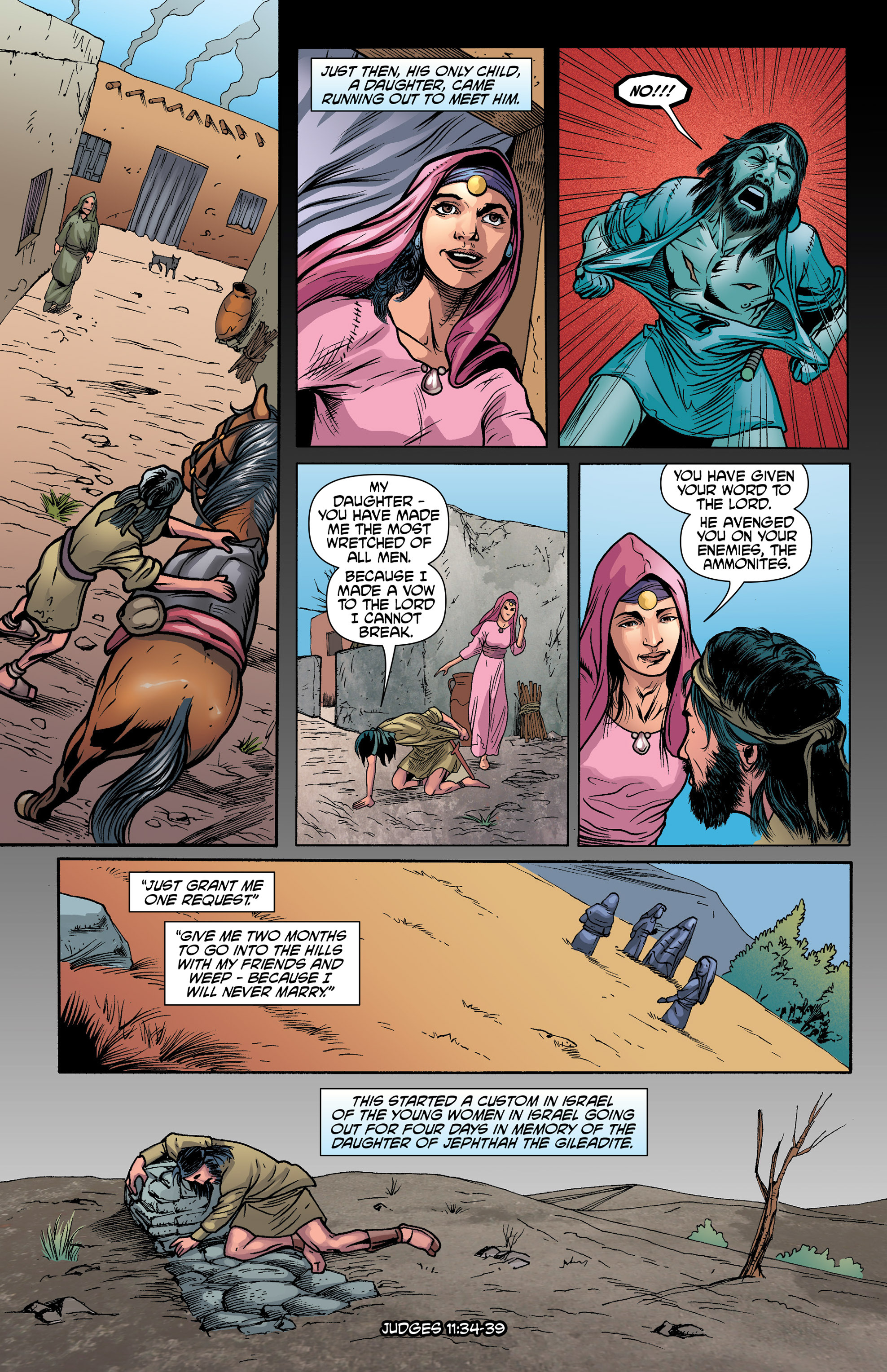 Read online The Kingstone Bible comic -  Issue #4 - 64