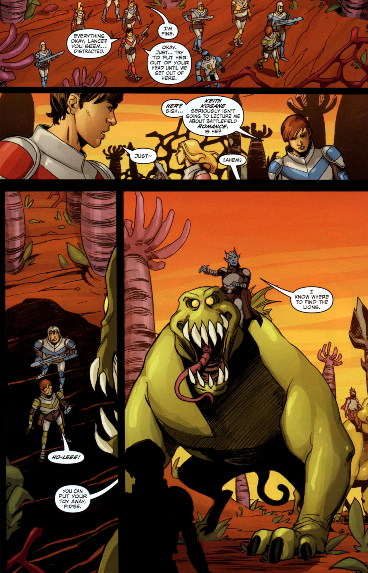 Read online Voltron: A Legend Forged comic -  Issue #4 - 13