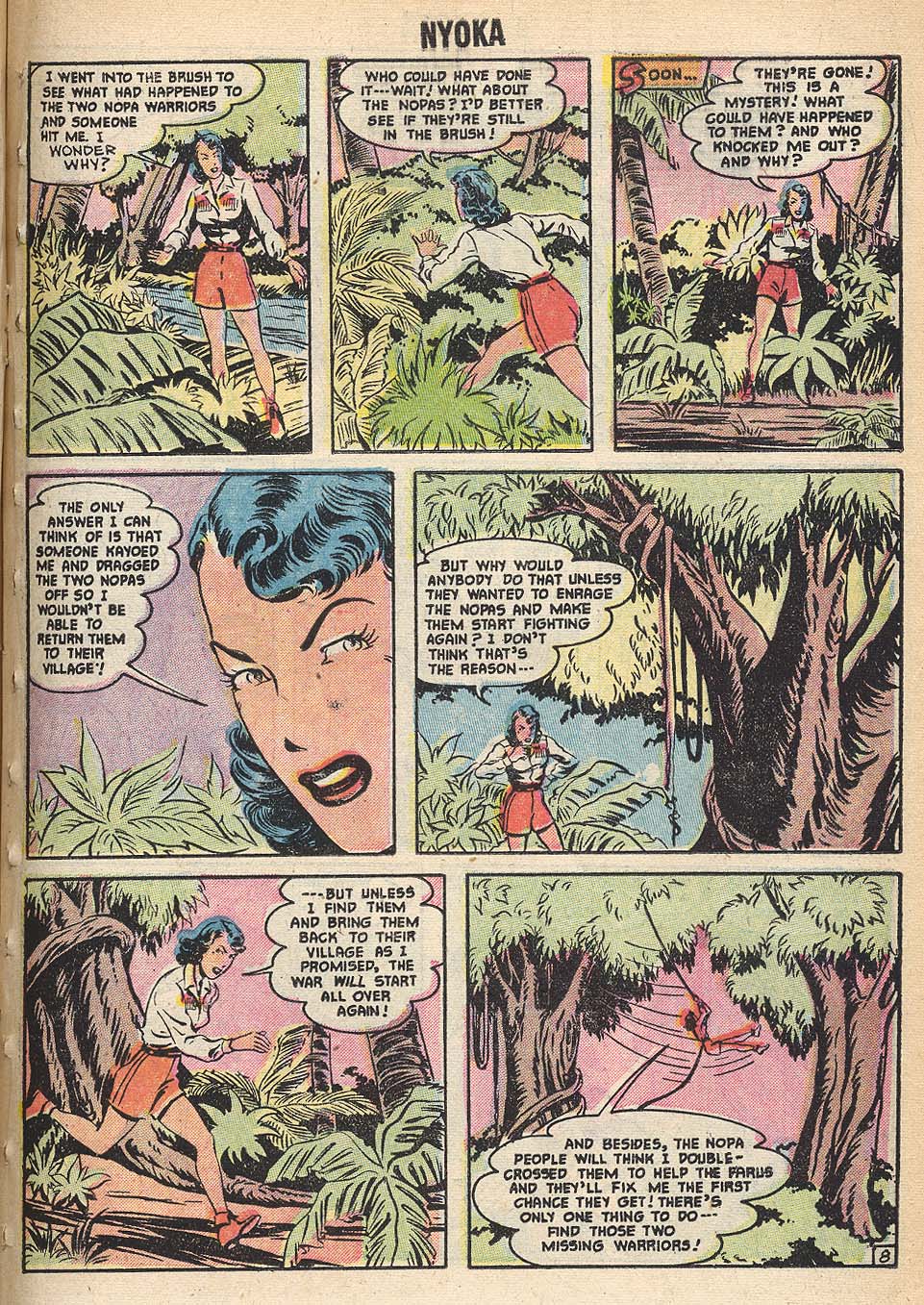 Read online Nyoka the Jungle Girl (1955) comic -  Issue #16 - 11