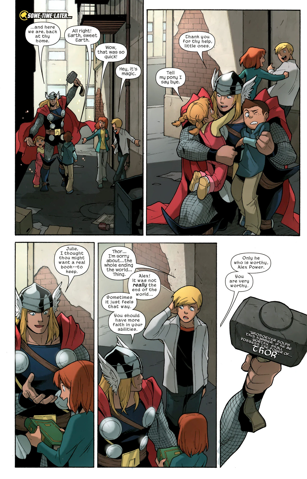Read online Thor and the Warriors Four comic -  Issue #4 - 20