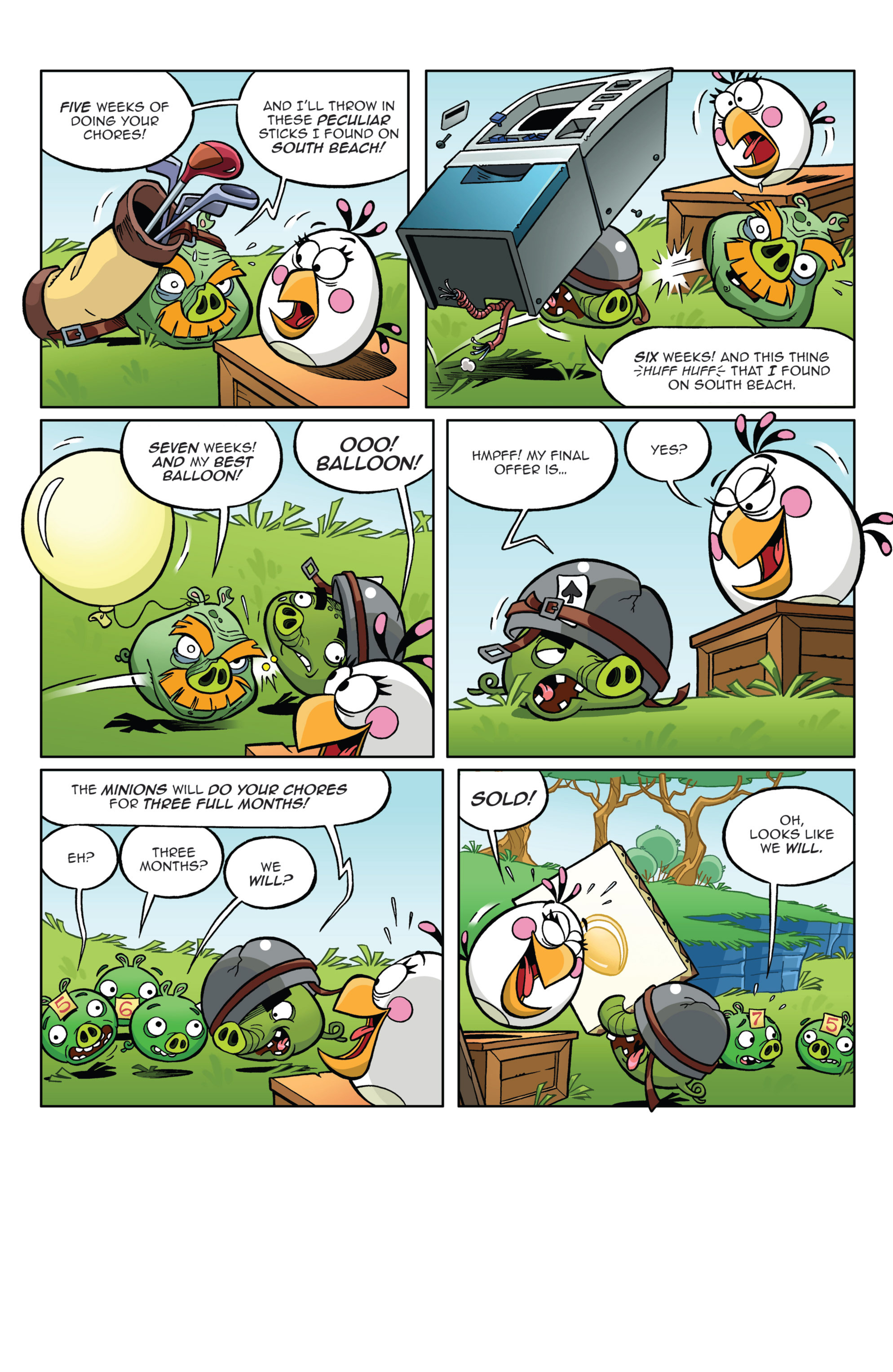 Read online Angry Birds Comics (2014) comic -  Issue #4 - 20