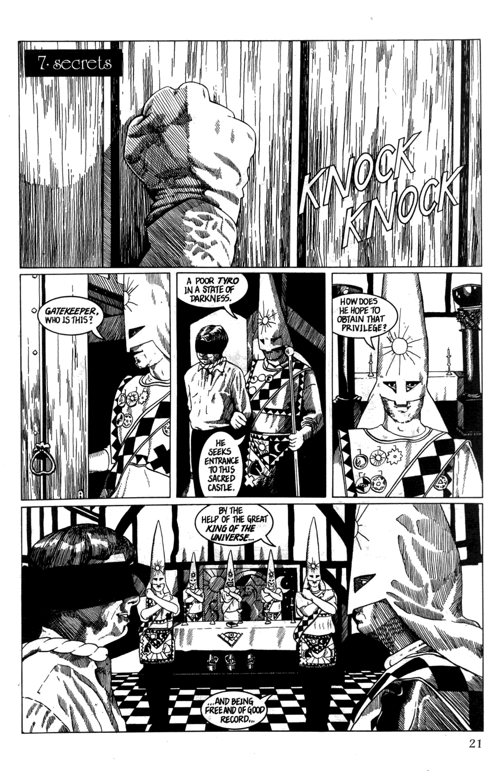 Read online Strangehaven comic -  Issue #2 - 21