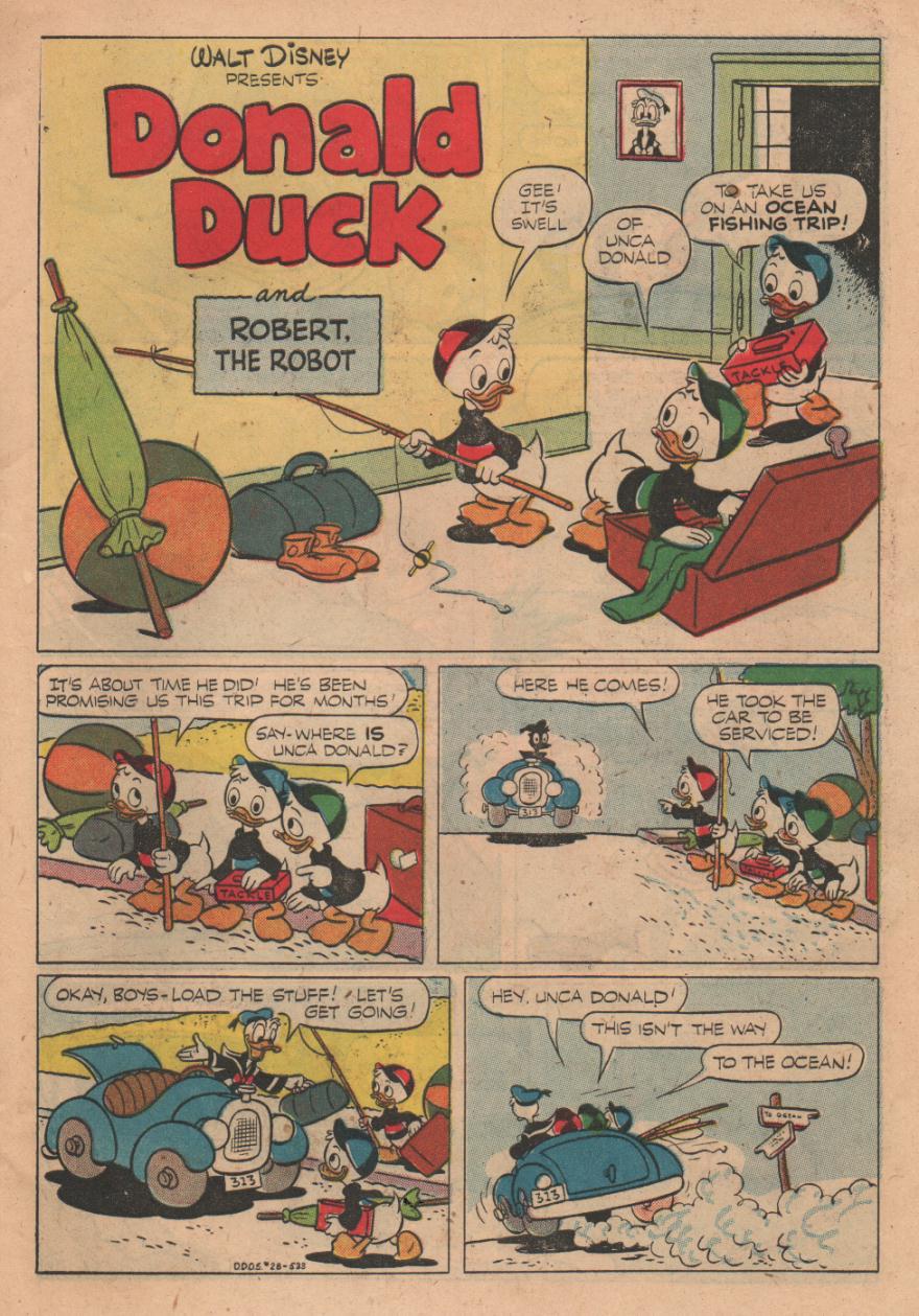 Read online Walt Disney's Donald Duck (1952) comic -  Issue #28 - 3