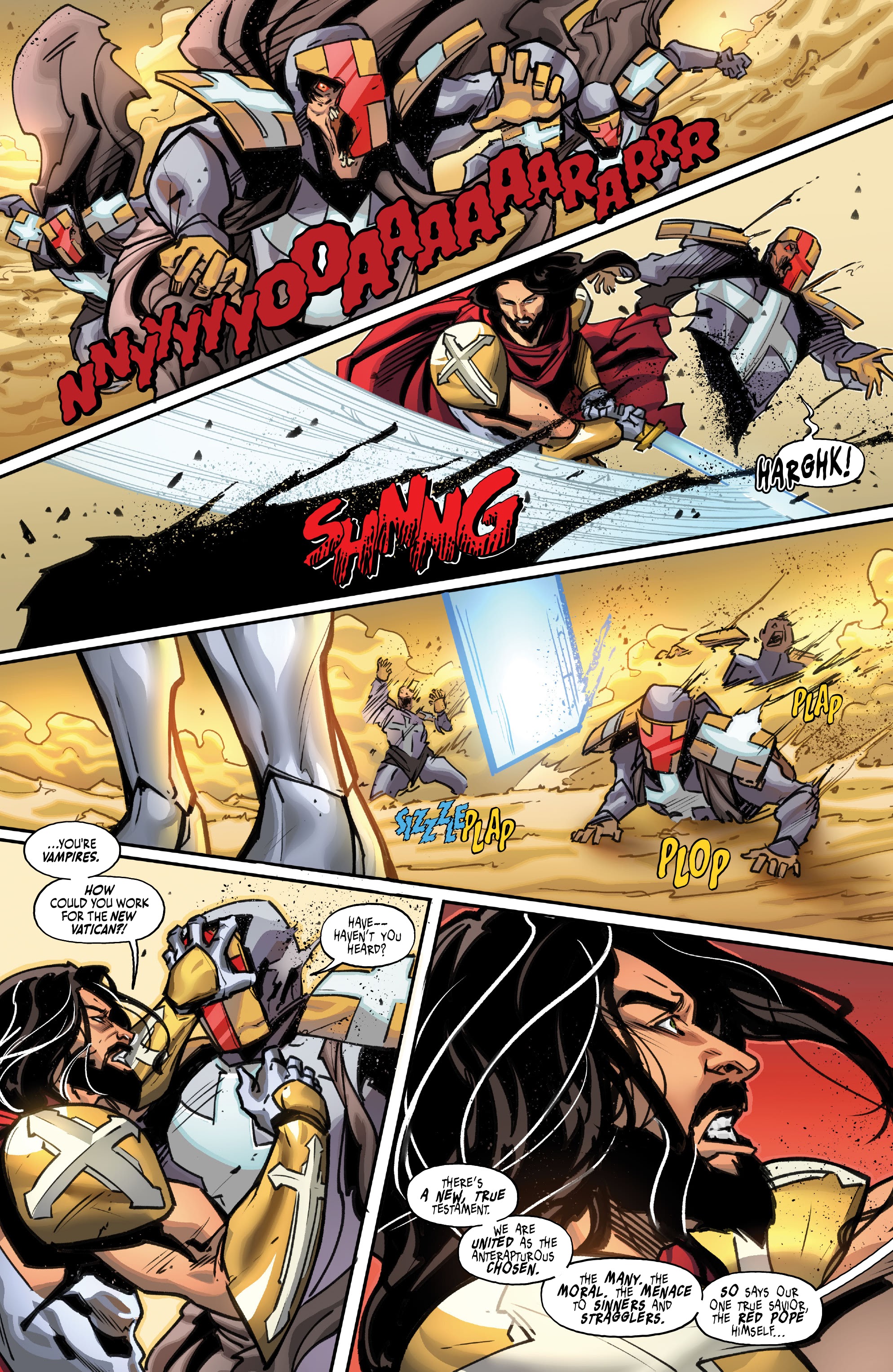 Read online Loaded Bible: Blood Of My Blood comic -  Issue #1 - 12