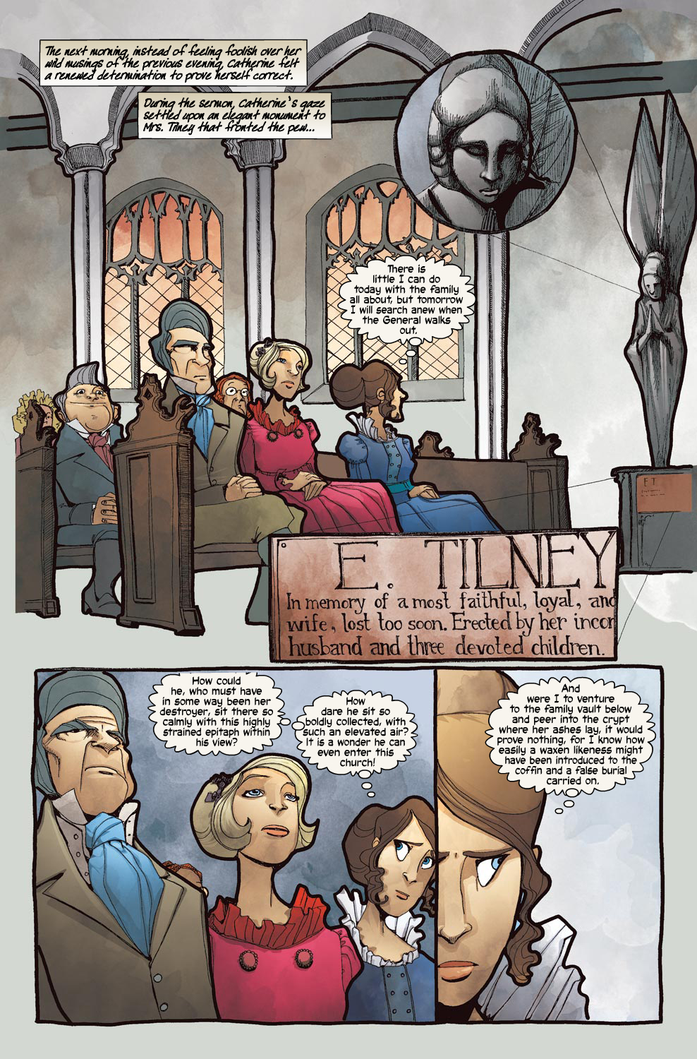 Read online Northanger Abbey comic -  Issue #4 - 17