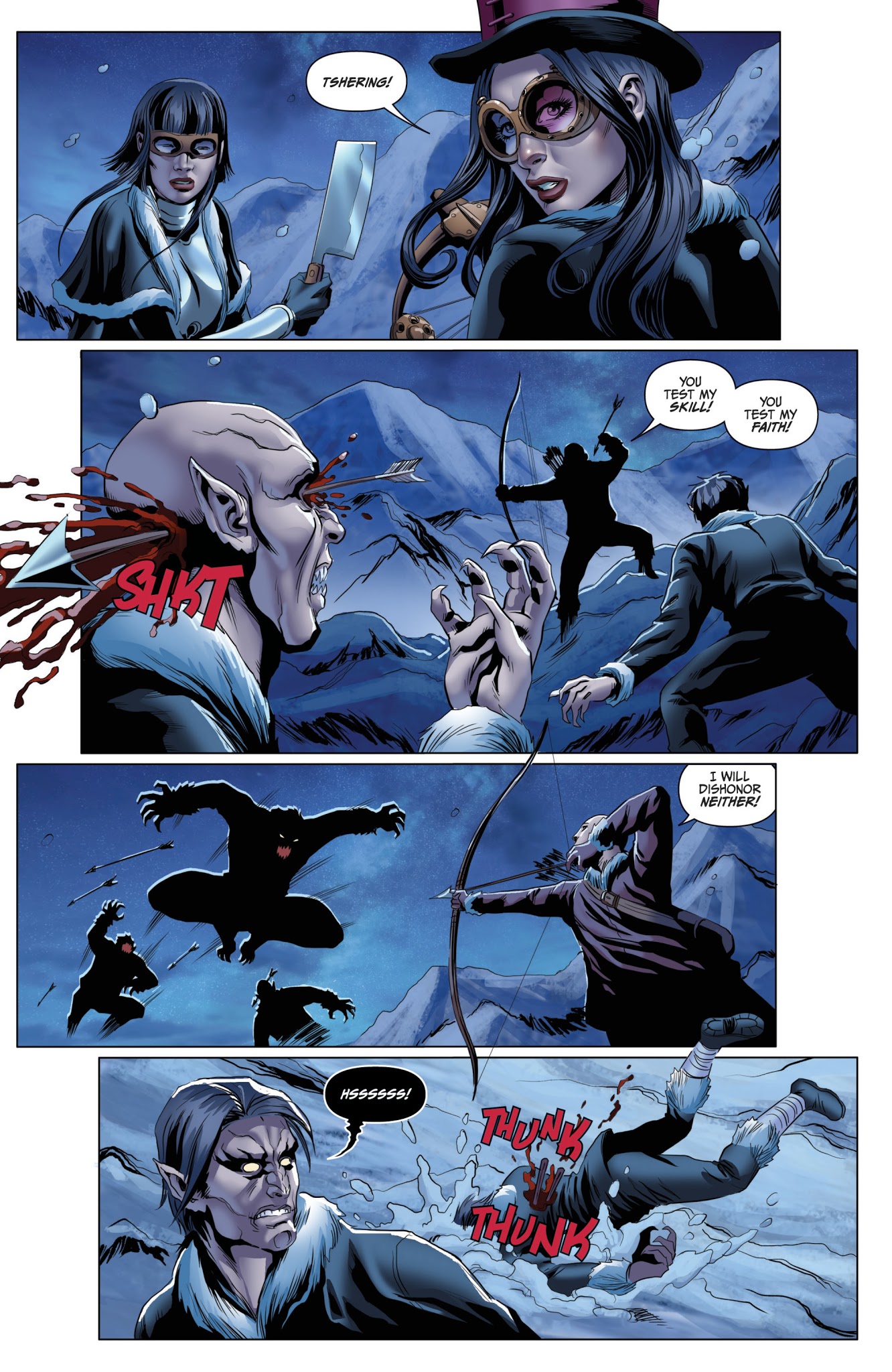 Read online Van Helsing vs. Werewolf comic -  Issue #3 - 6