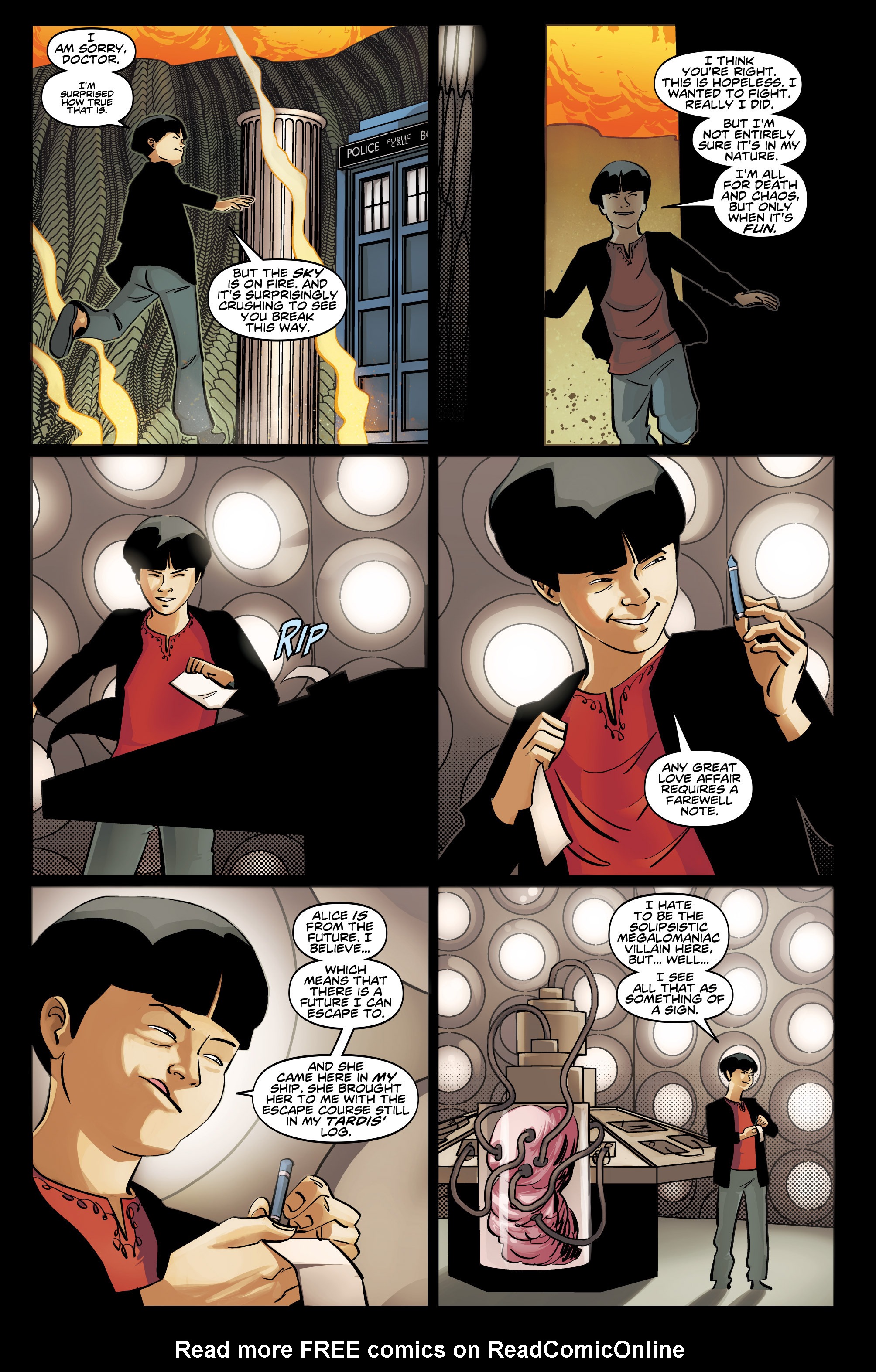 Read online Doctor Who: The Eleventh Doctor Year Two comic -  Issue #12 - 18