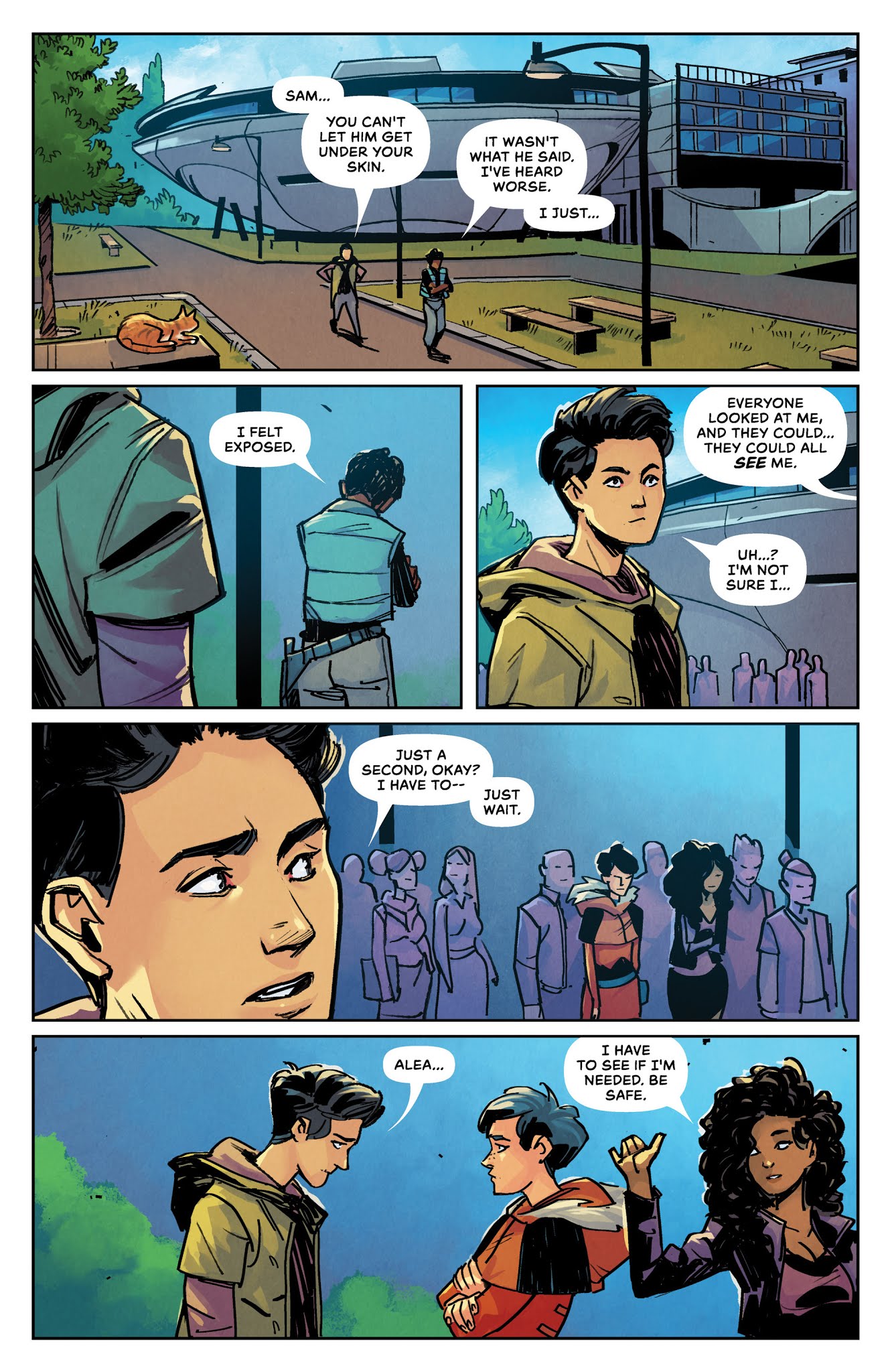 Read online Outpost Zero comic -  Issue #1 - 27