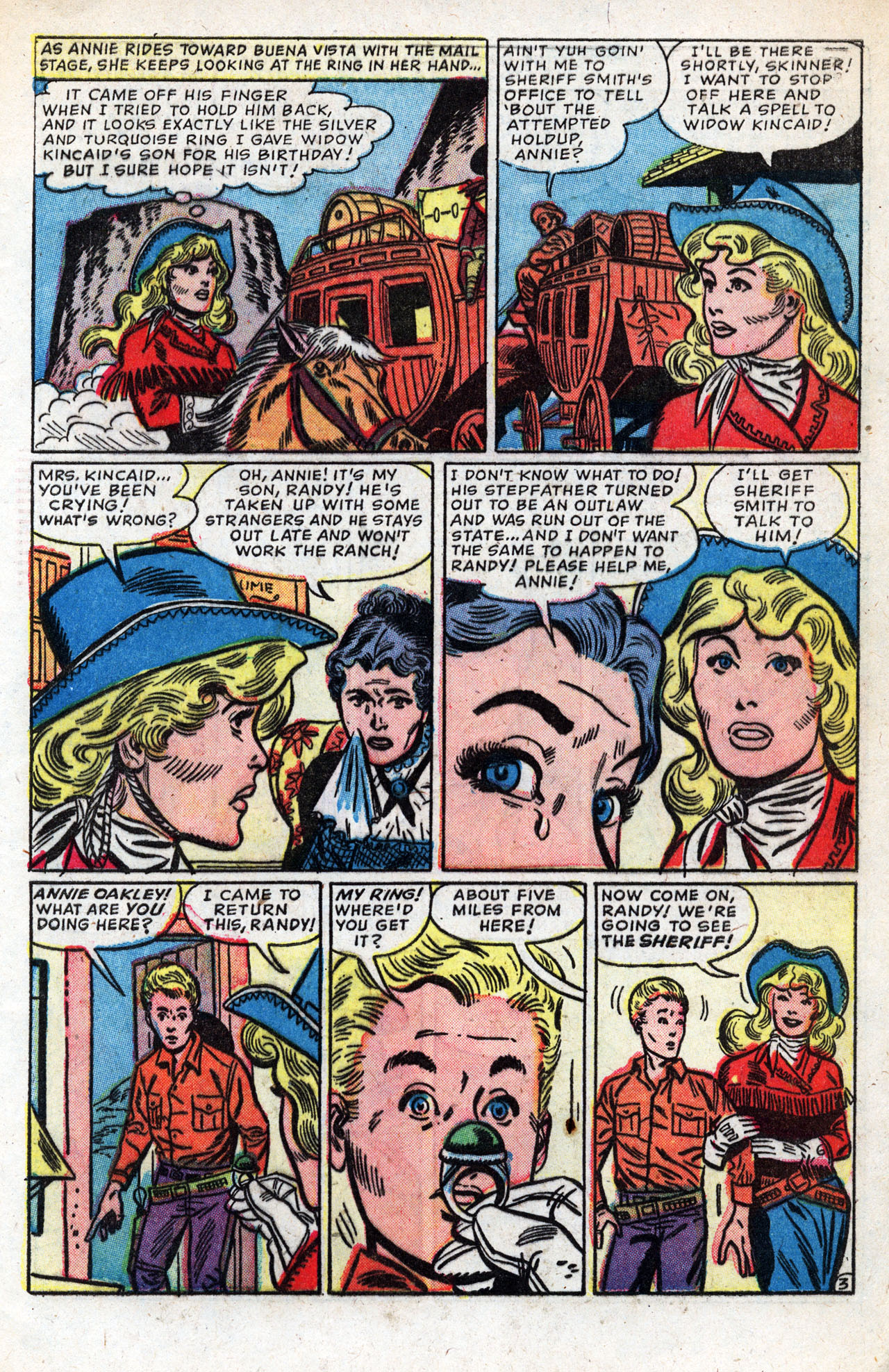 Read online Annie Oakley comic -  Issue #8 - 29