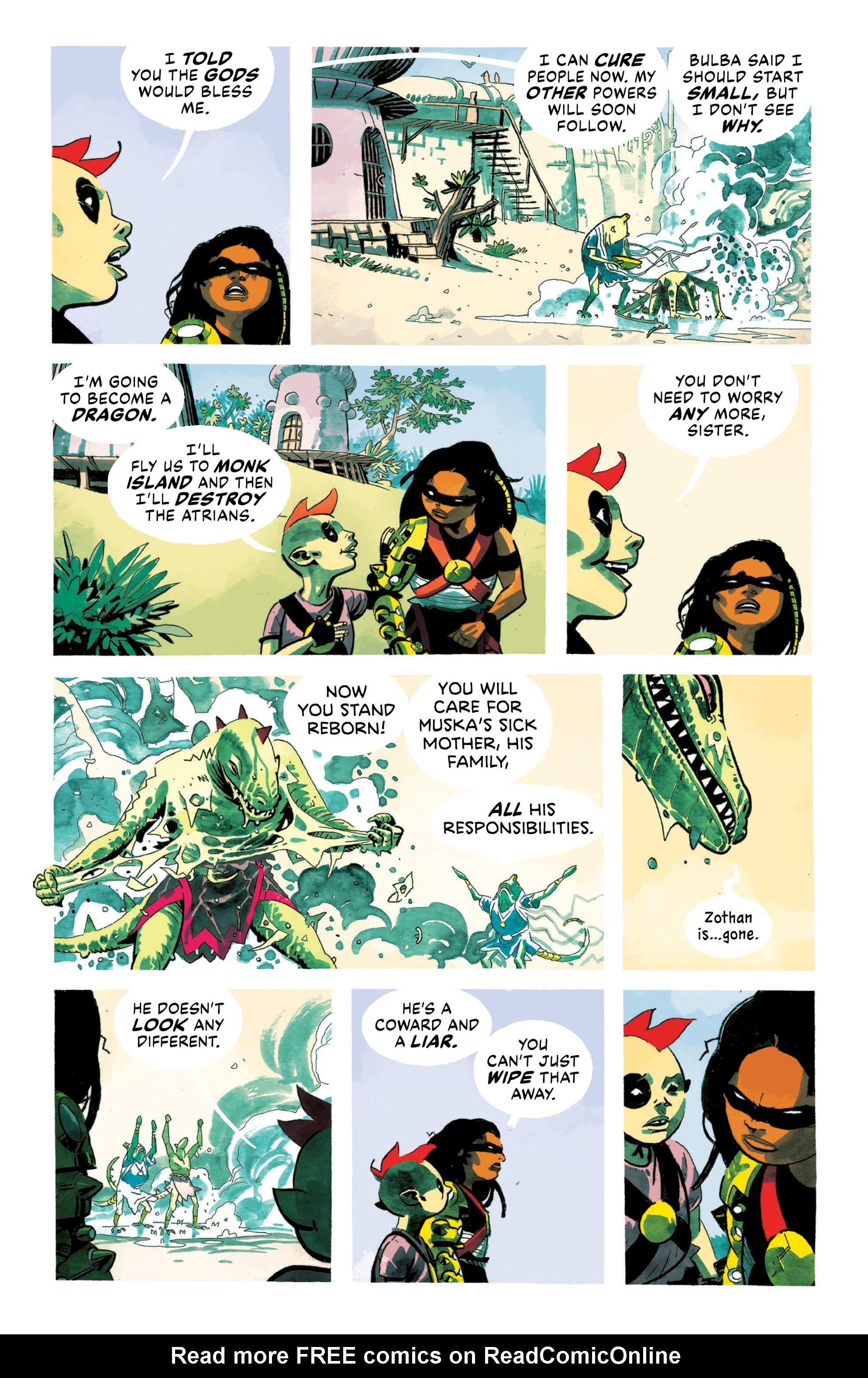 Read online Kaya comic -  Issue #5 - 10