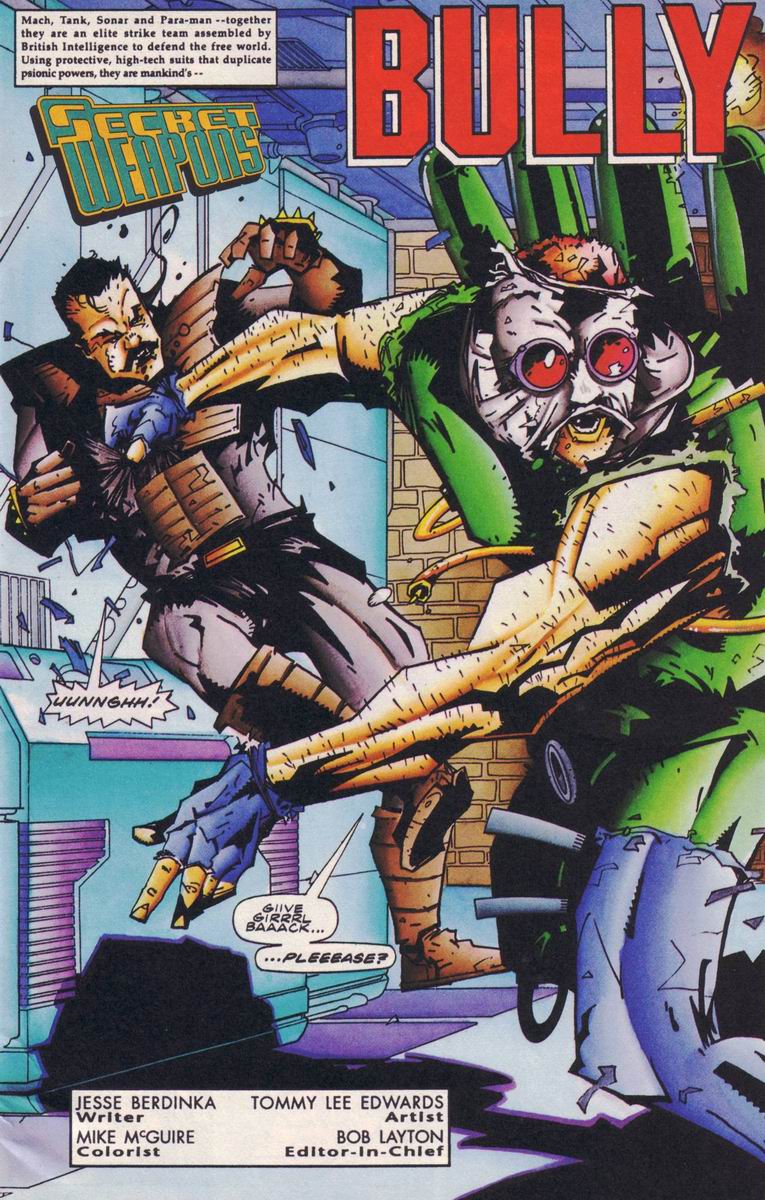 Read online Secret Weapons comic -  Issue #18 - 2