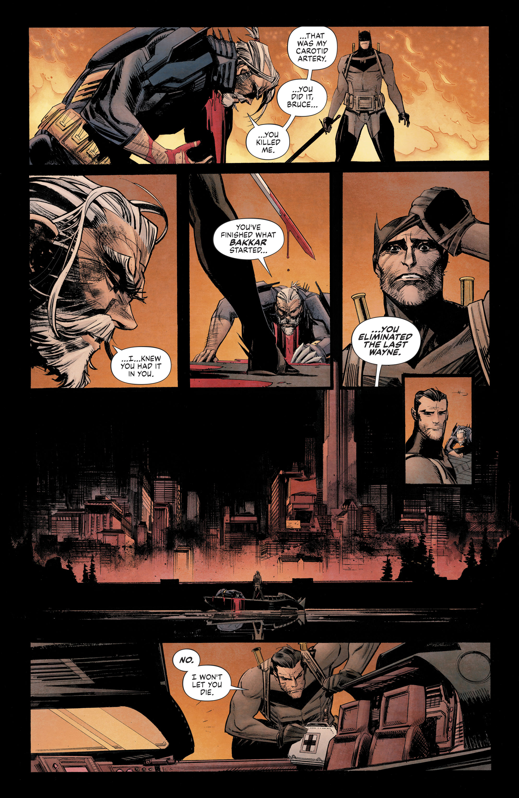 Read online Batman: Curse of the White Knight comic -  Issue #8 - 21