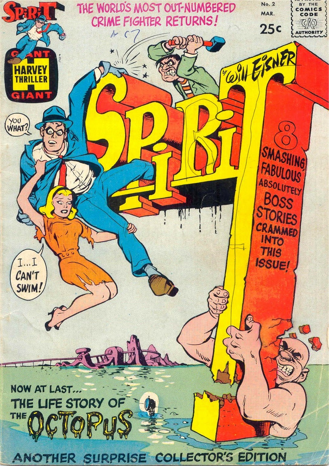 Read online The Spirit (1966) comic -  Issue #2 - 1
