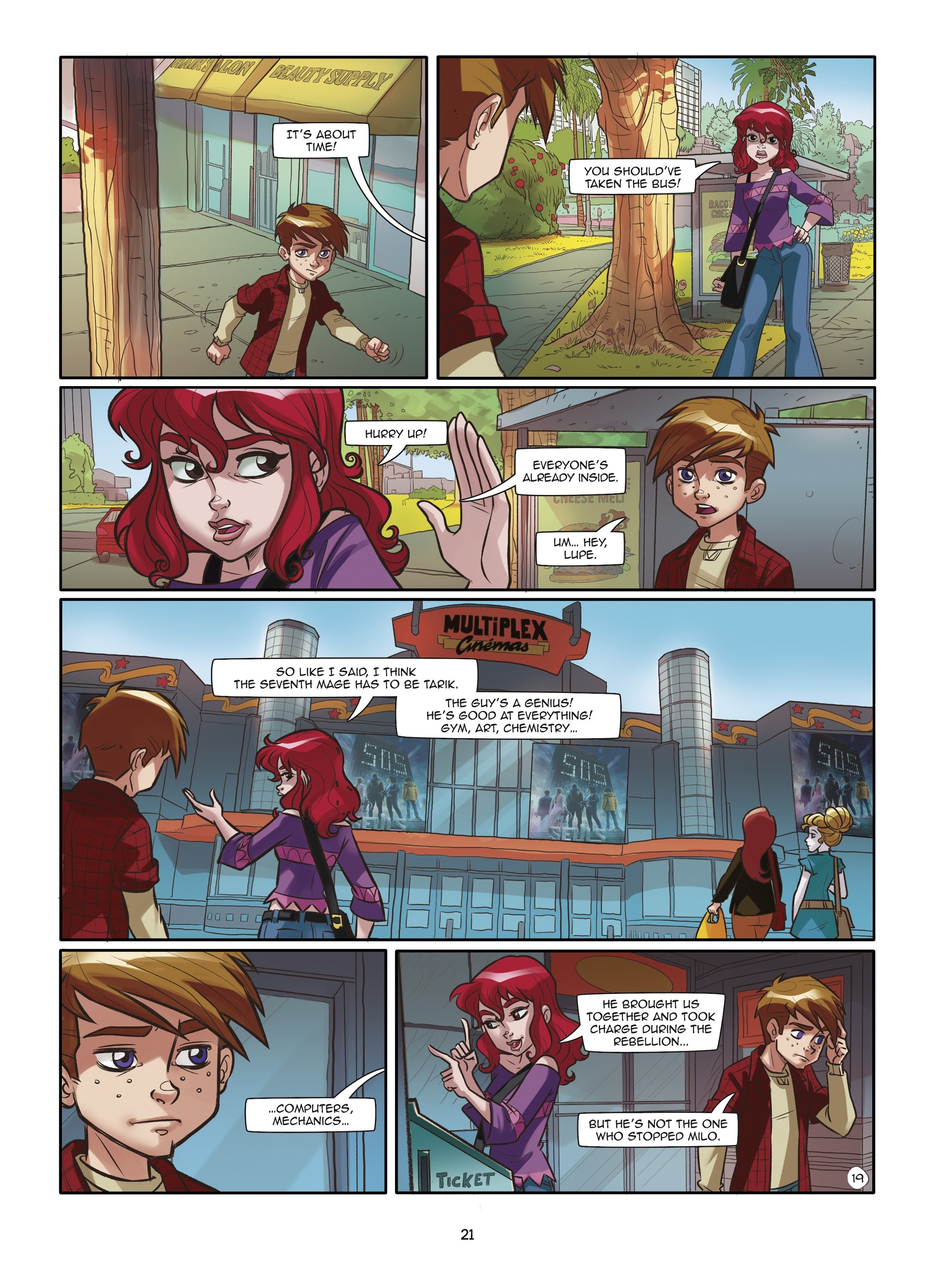 Read online Magic 7 comic -  Issue #3 - 22
