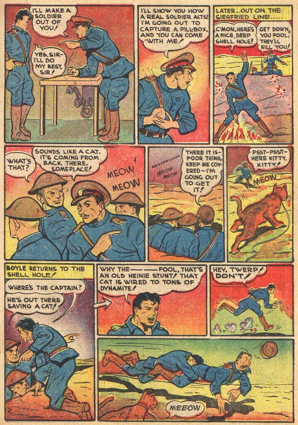 Read online Pep Comics comic -  Issue #5 - 35